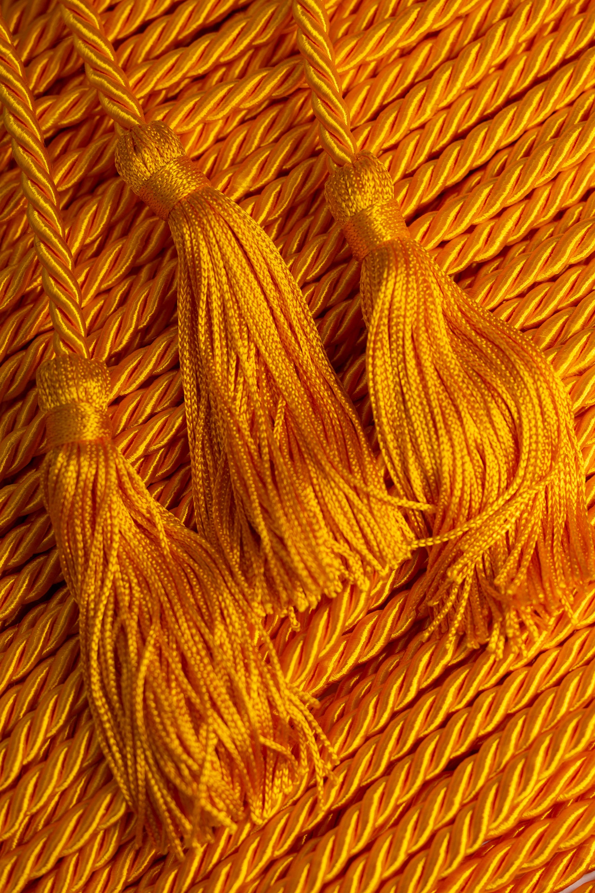 APRICOT GRADUATION CORD, HONOR CORD SOLID