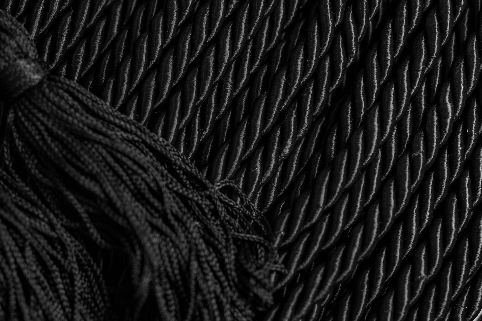 BLACK GRADUATION CORD, HONOR CORD SOLID