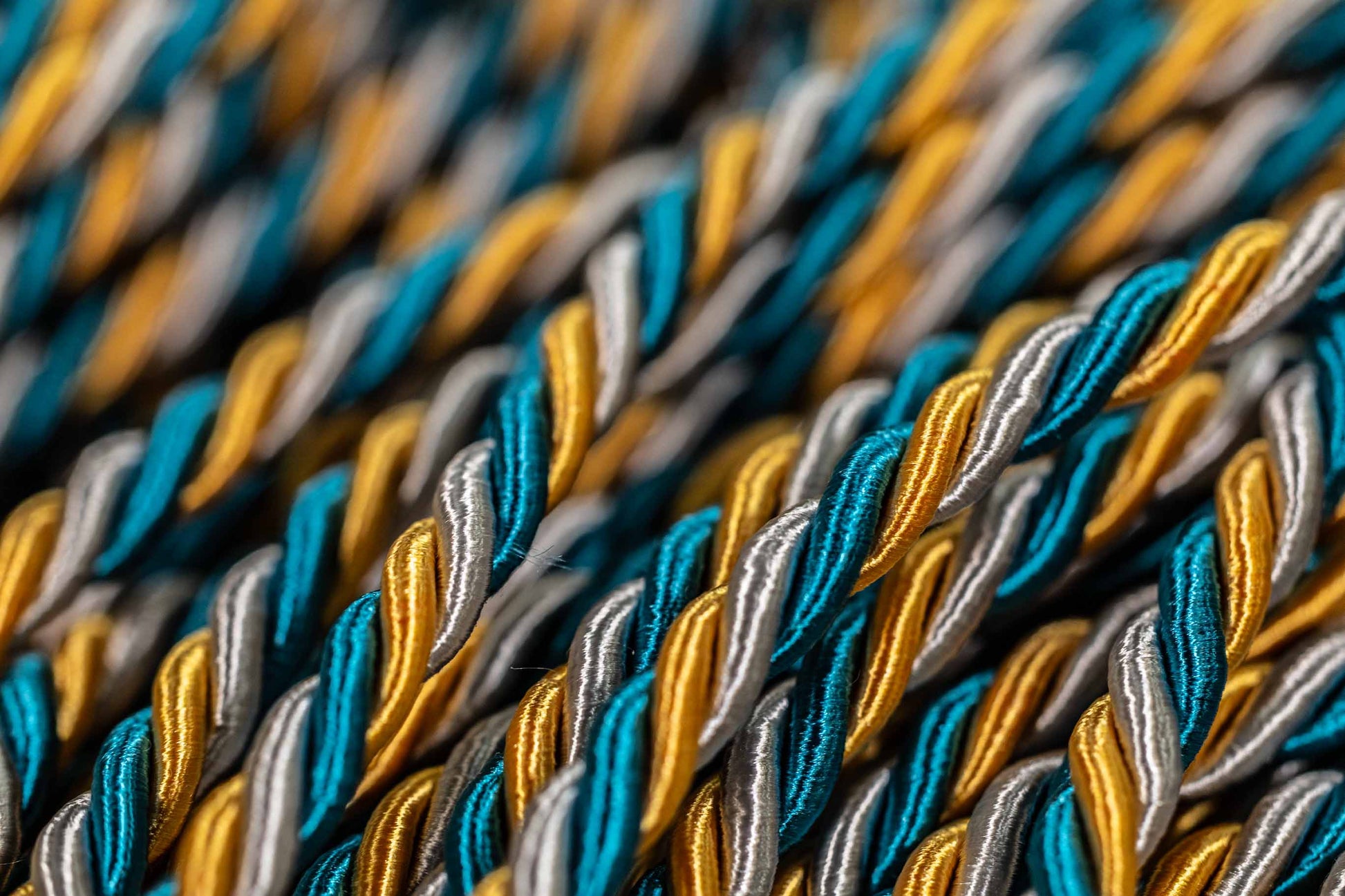 APRICOT, MING BLUE, PLATINUM Graduation Honor Cord