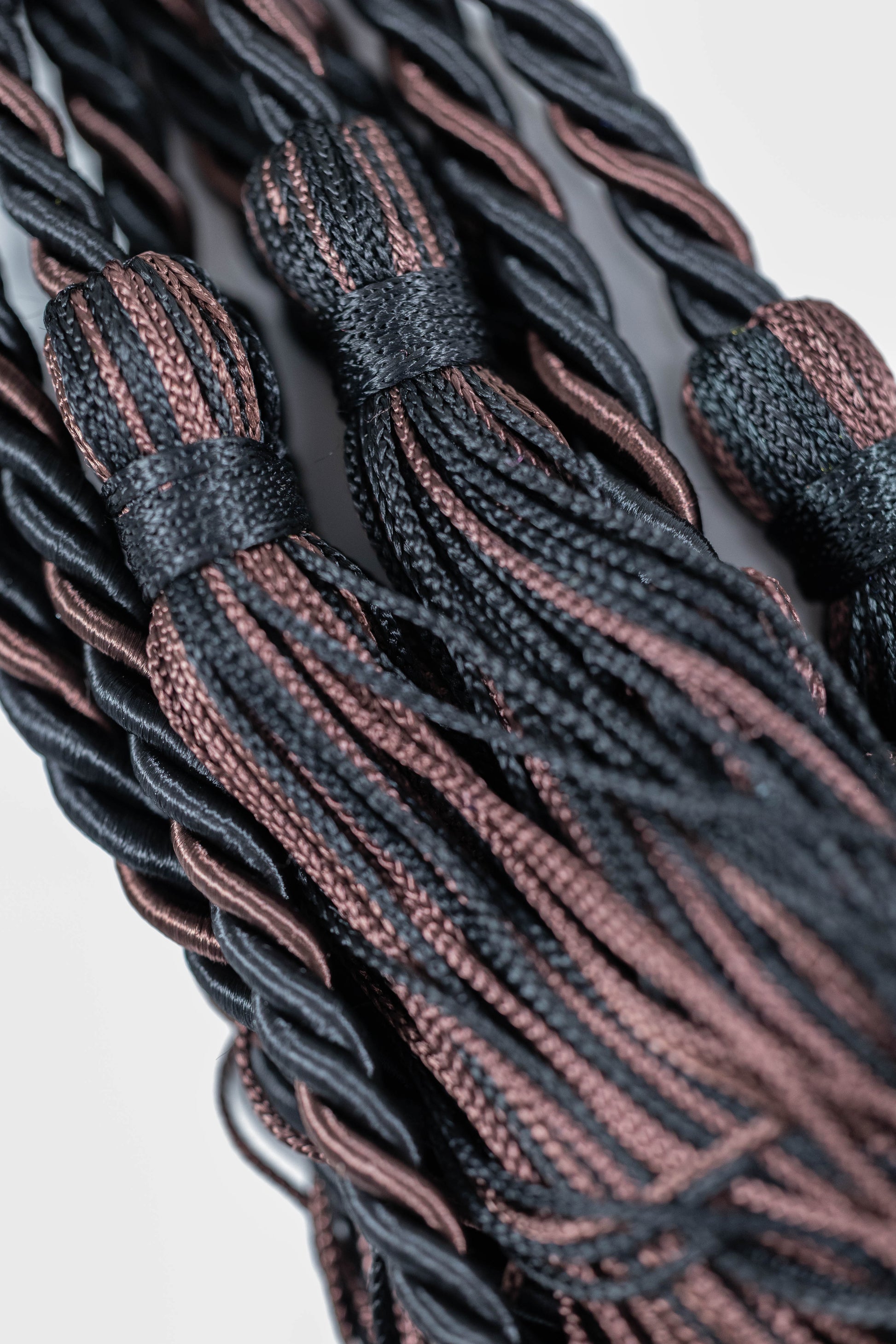 Black, Black, Brown Graduation Cord Honor Cords