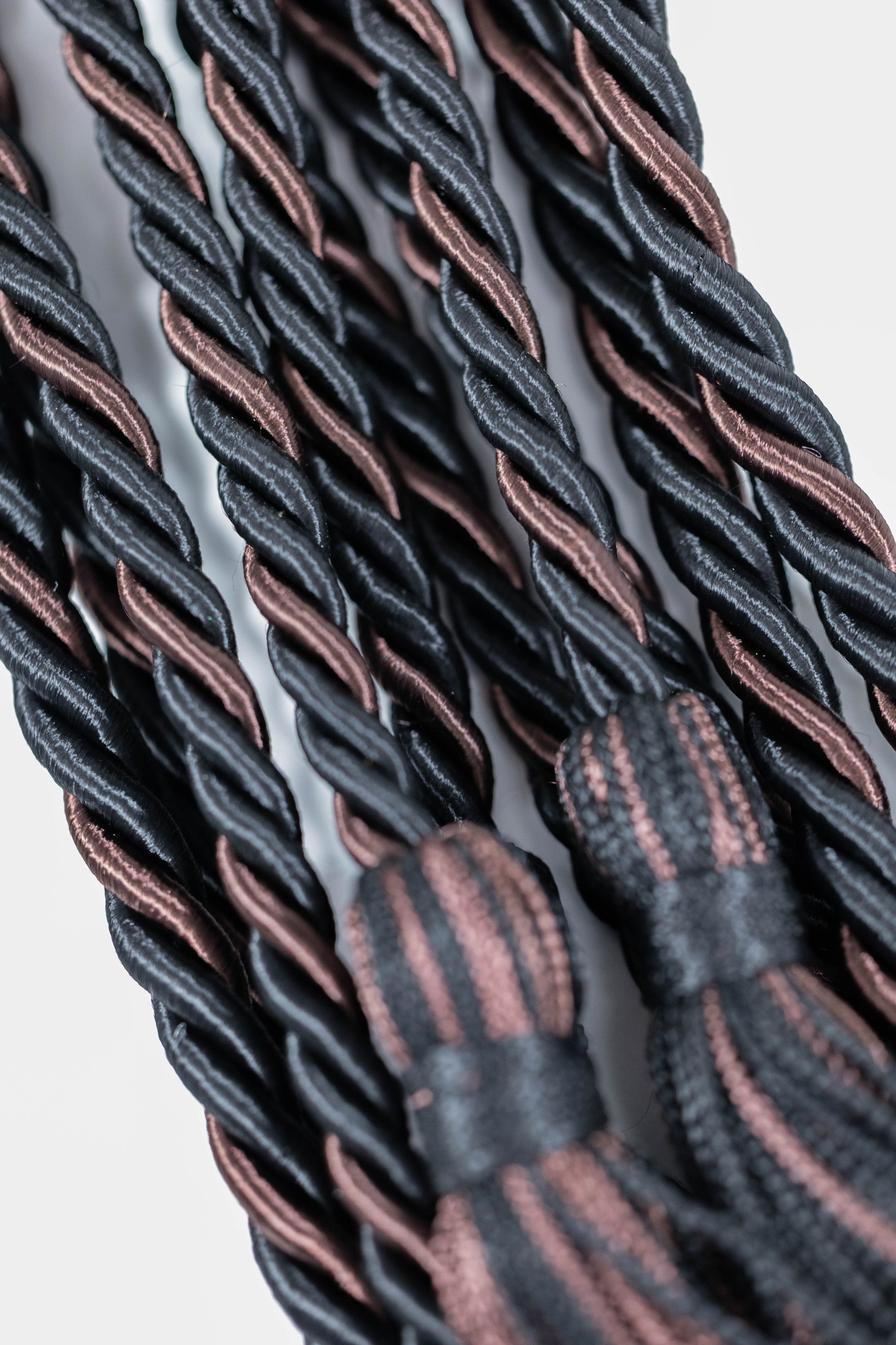 Black, Black, Brown Graduation Cord Honor Cords