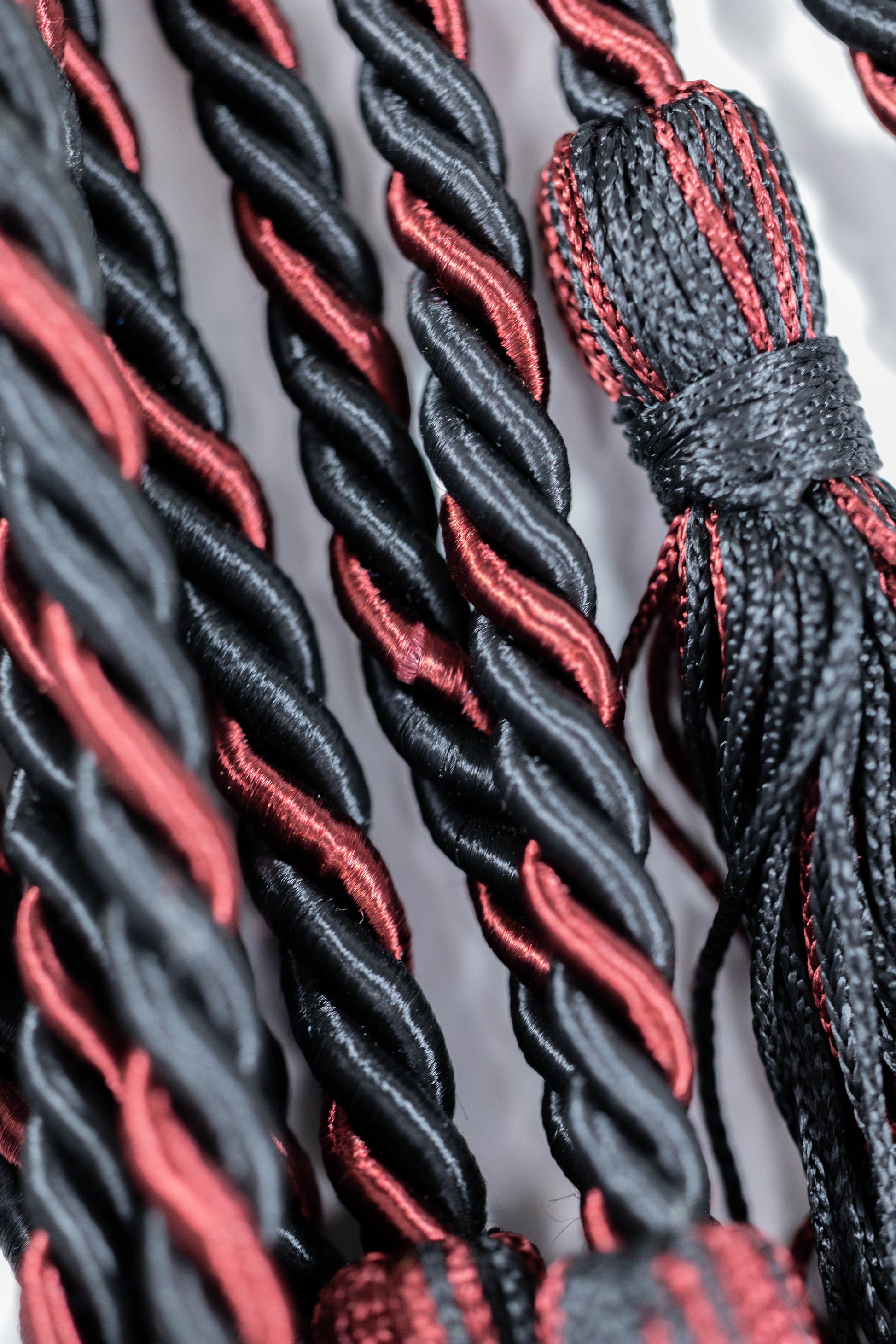 BLACK, BLACK, RED GRADUATION CORD, HONOR CORD | Goth My Chemical Romance