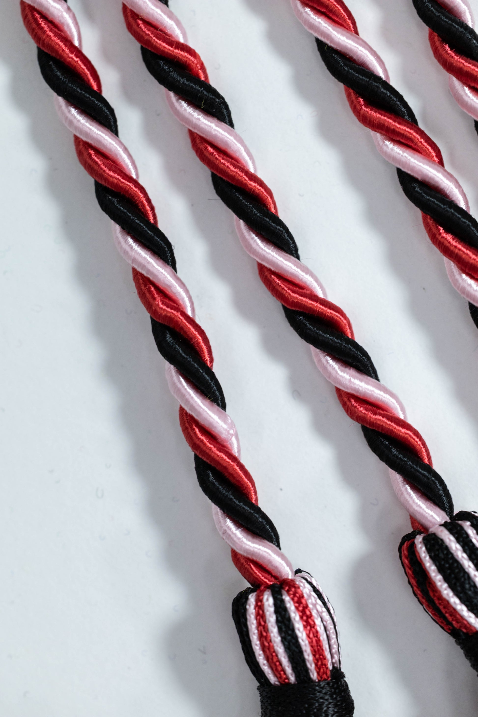 BLACK, PINK, RED GRADUATION CORD, HONOR CORD