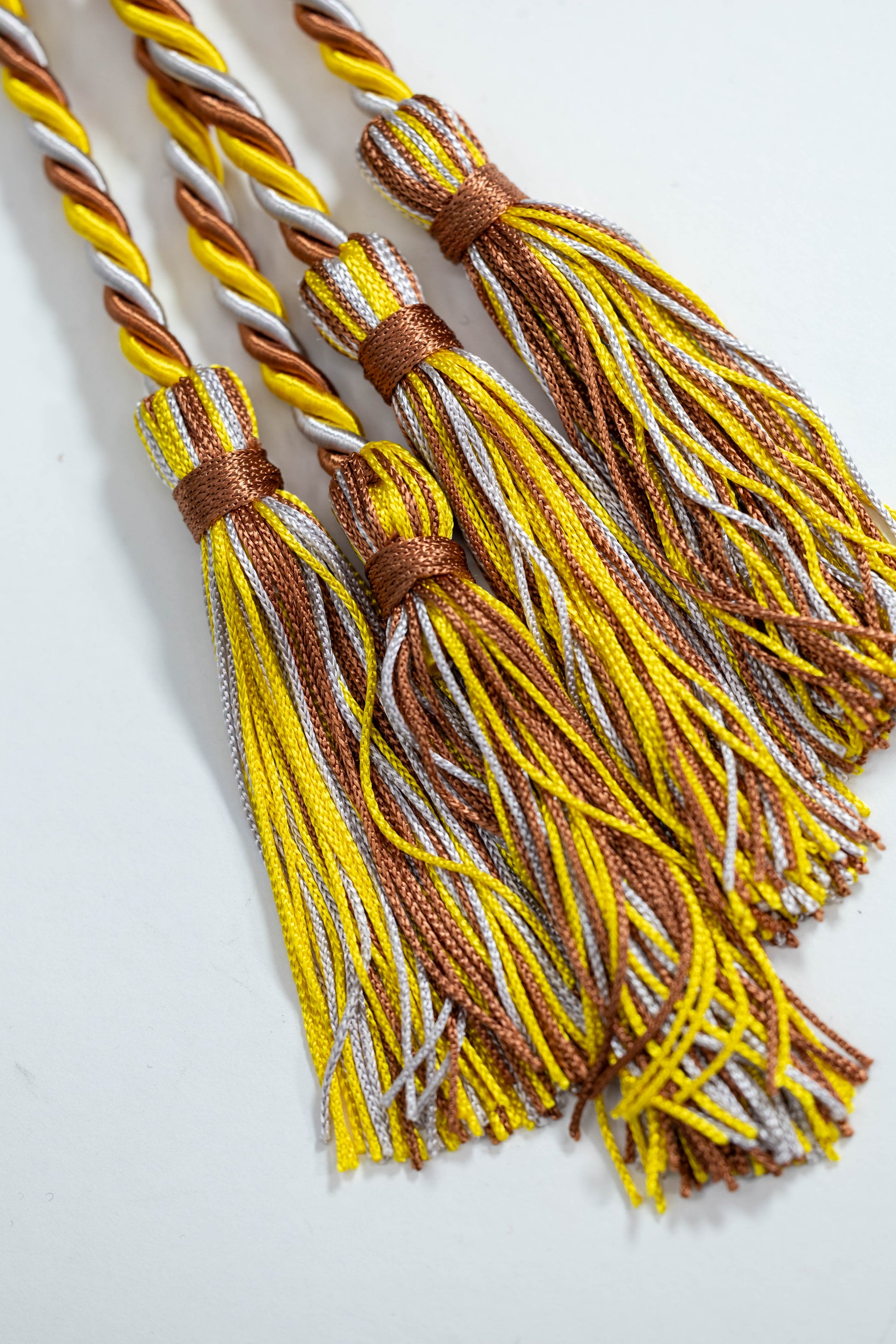 BRONZE, GOLD, SILVER GRADUATION CORD, HONOR CORD
