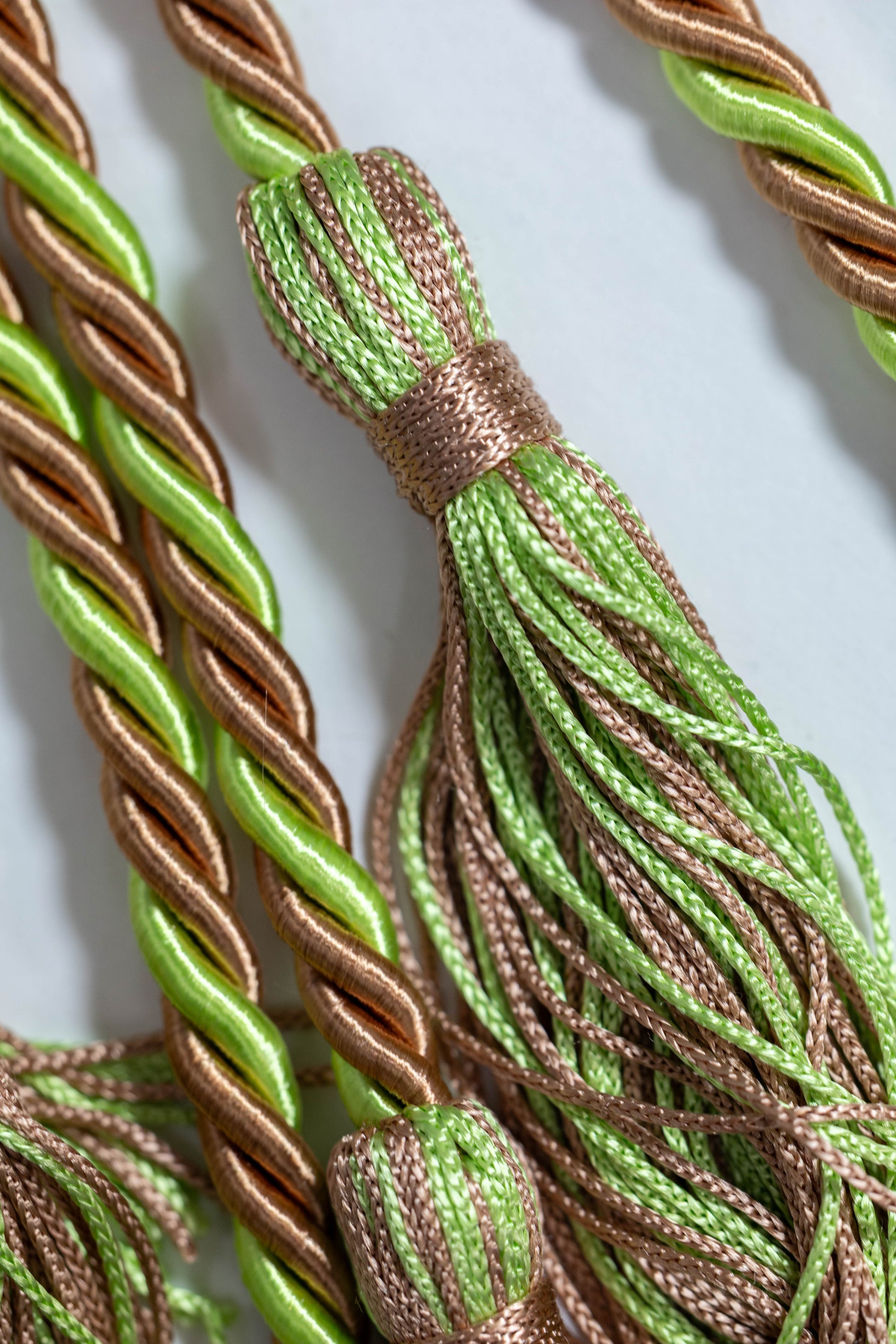 DRAB, DRAB, LIME GREEN GRADUATION CORD, HONOR CORD