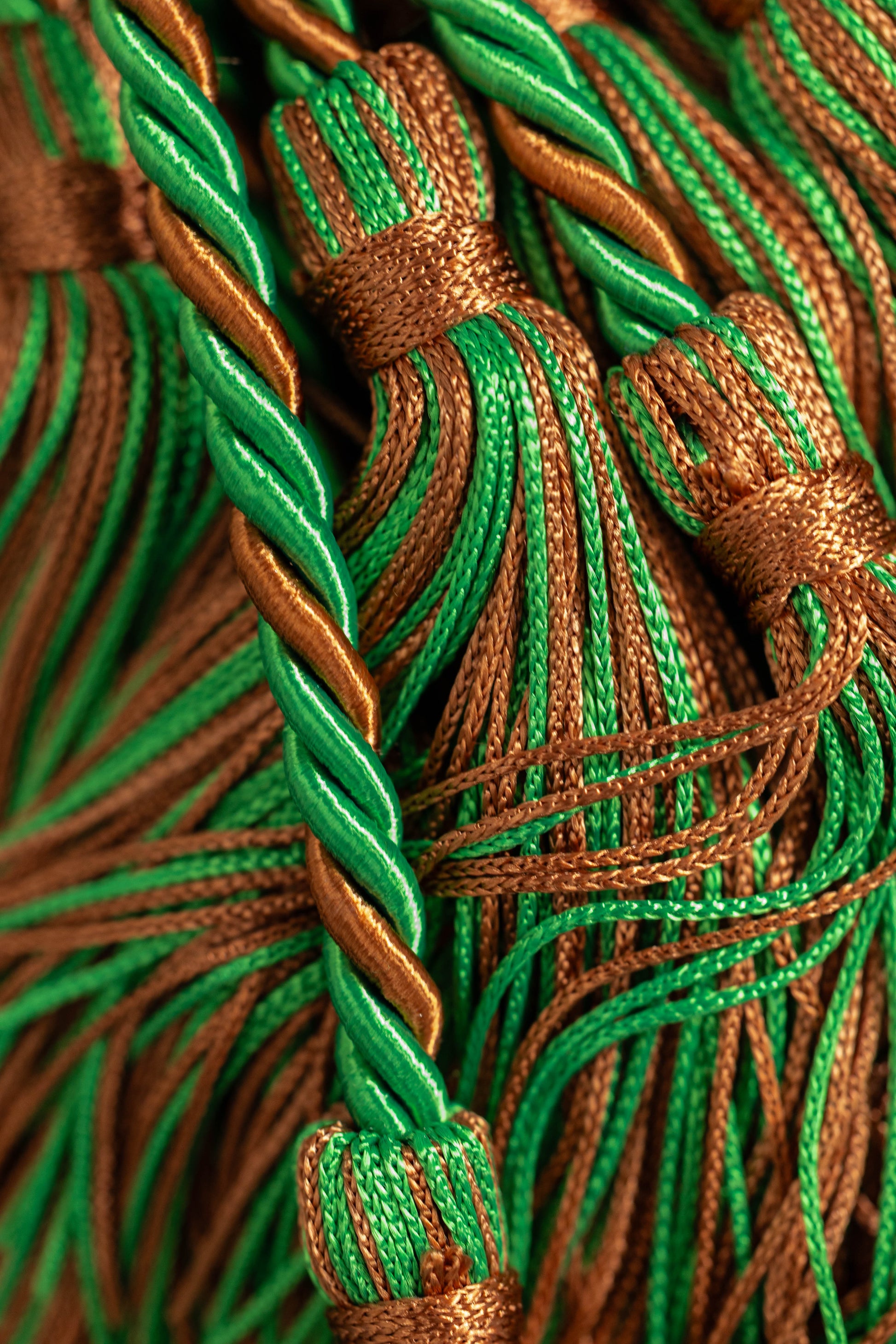 EMERALD, EMERALD, BRONZE GRADUATION CORD, HONOR CORD