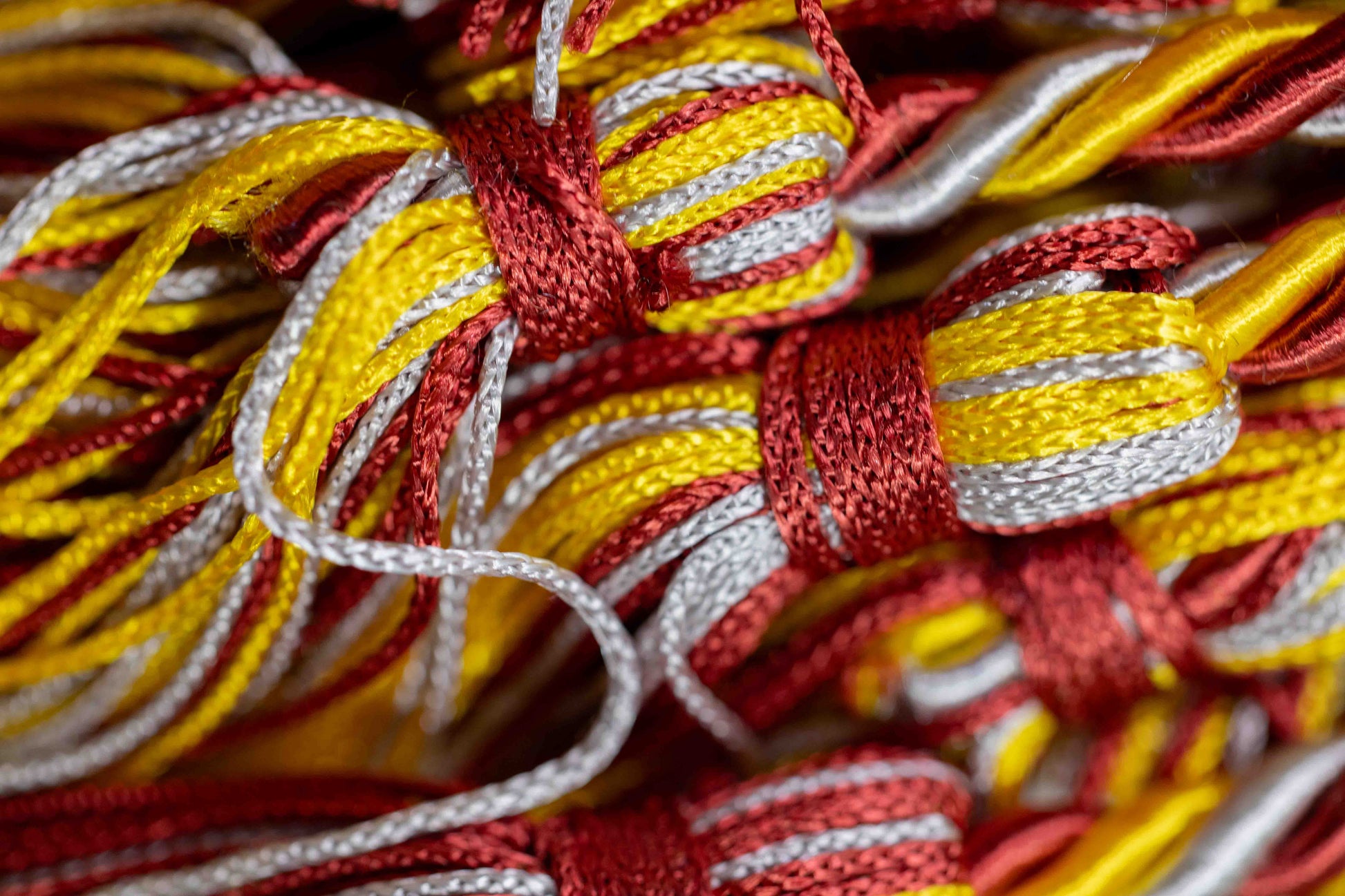 CARDINAL, GOLD, SILVER GRADUATION CORD, HONOR CORD