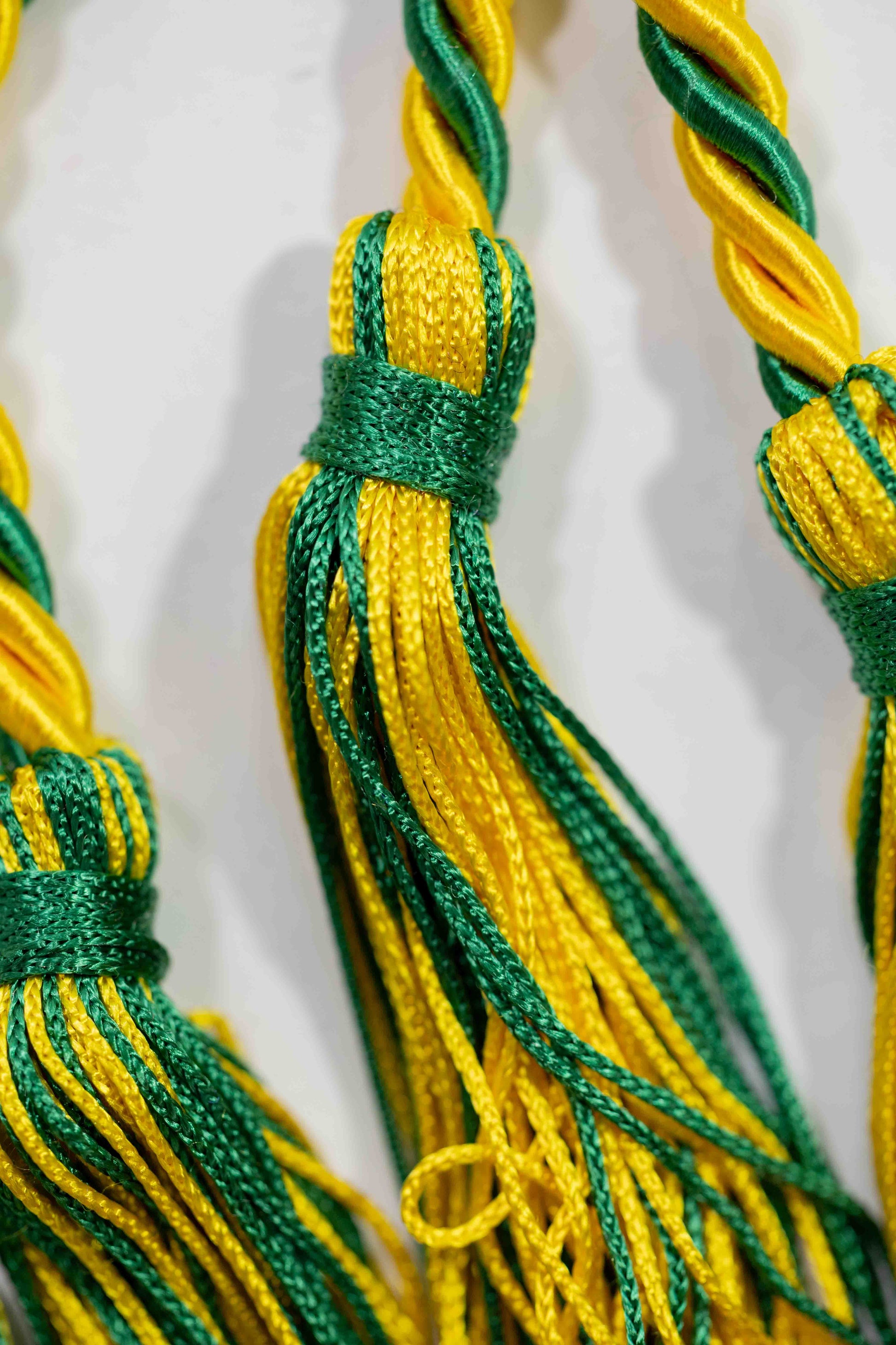 GOLD, GOLD, EMERALD GRADUATION CORD, HONOR CORD