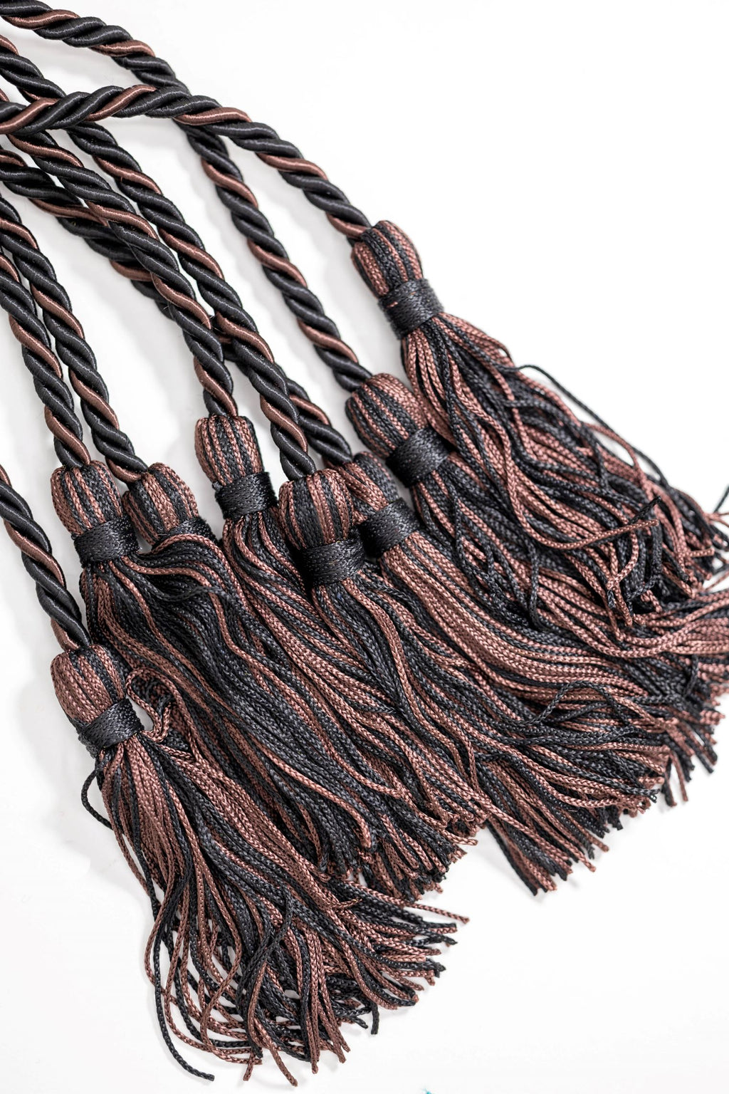 black black brown graduation honor cords