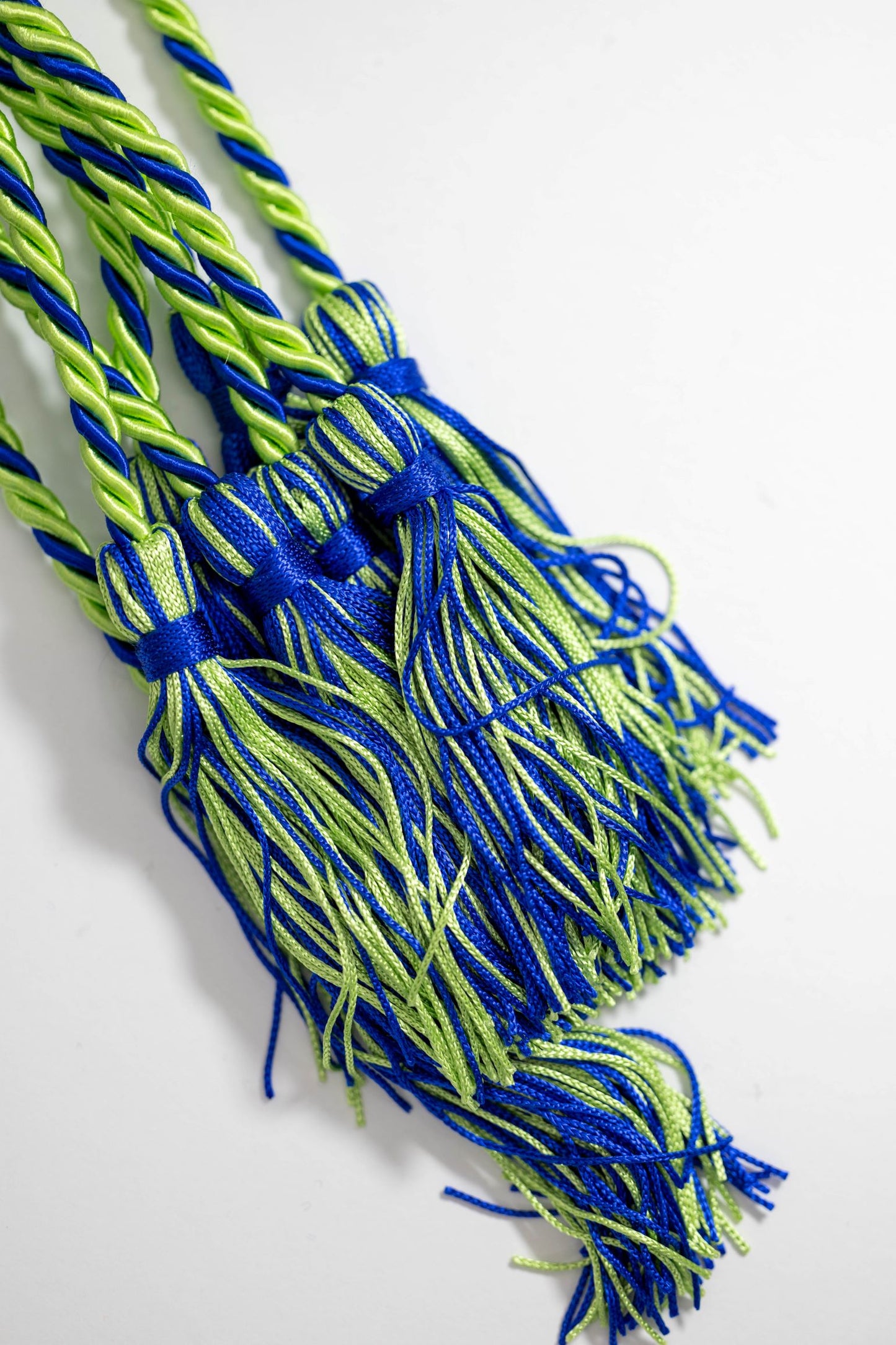 Lime Green, Lime Green, Royal Graduation cord, Honor Cord, Twisted Cord