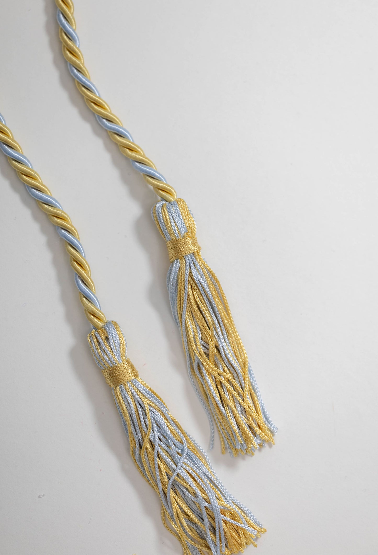 Maize, Light Blue Graduation cord, Honor Cord