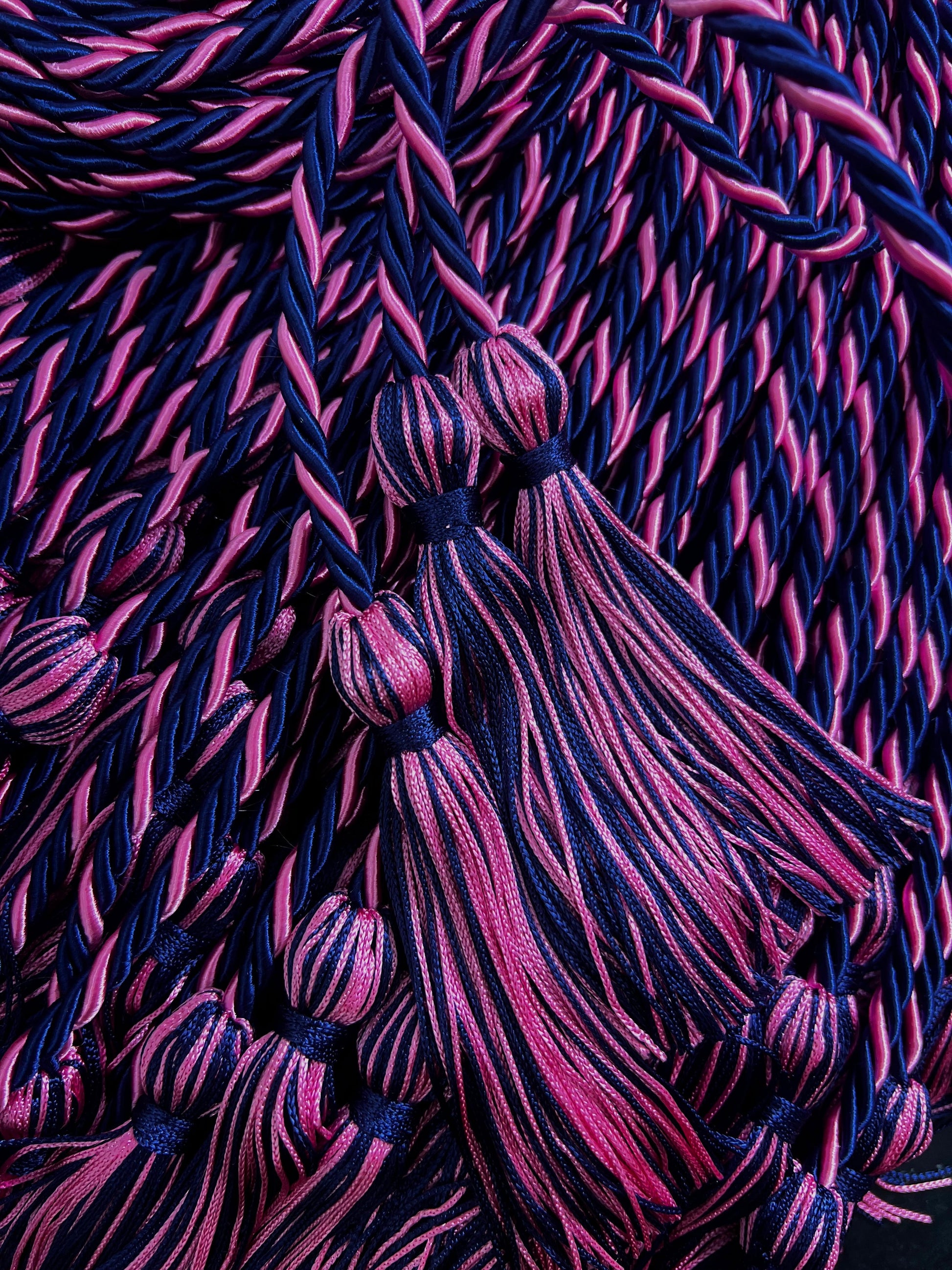 Deluxe Honor Cord Navy, Navy Hot Pink