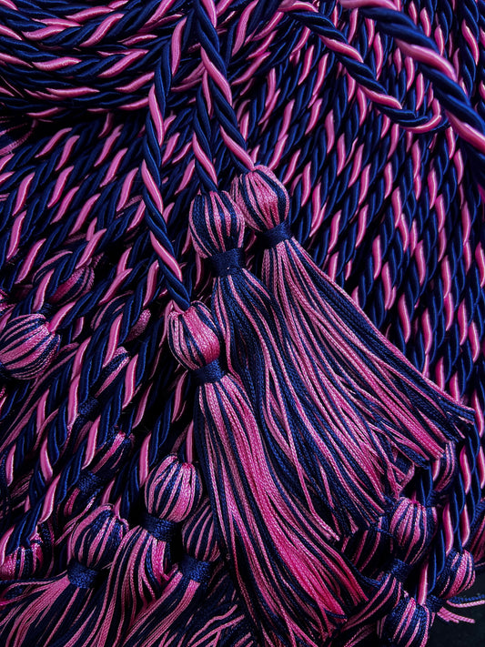 Deluxe Honor Cord Navy, Navy Hot Pink