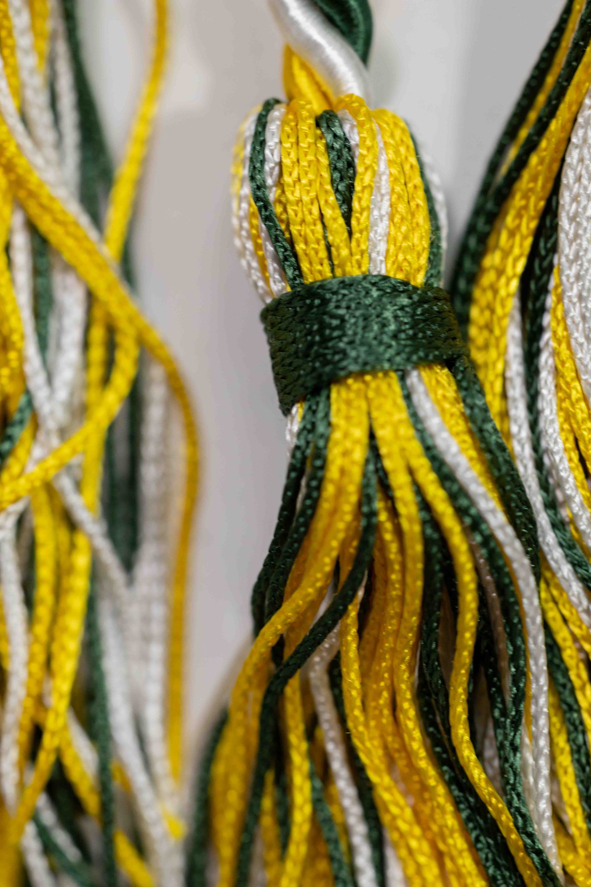 GOLD, HUNTER GREEN, WHITE GRADUATION CORD, HONOR CORD