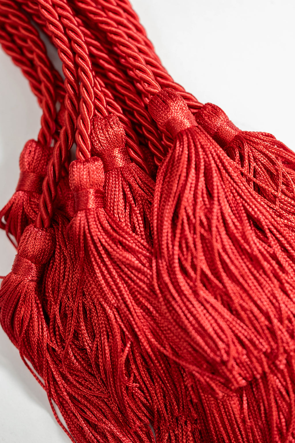 RED GRADUATION CORD, HONOR CORD SOLID