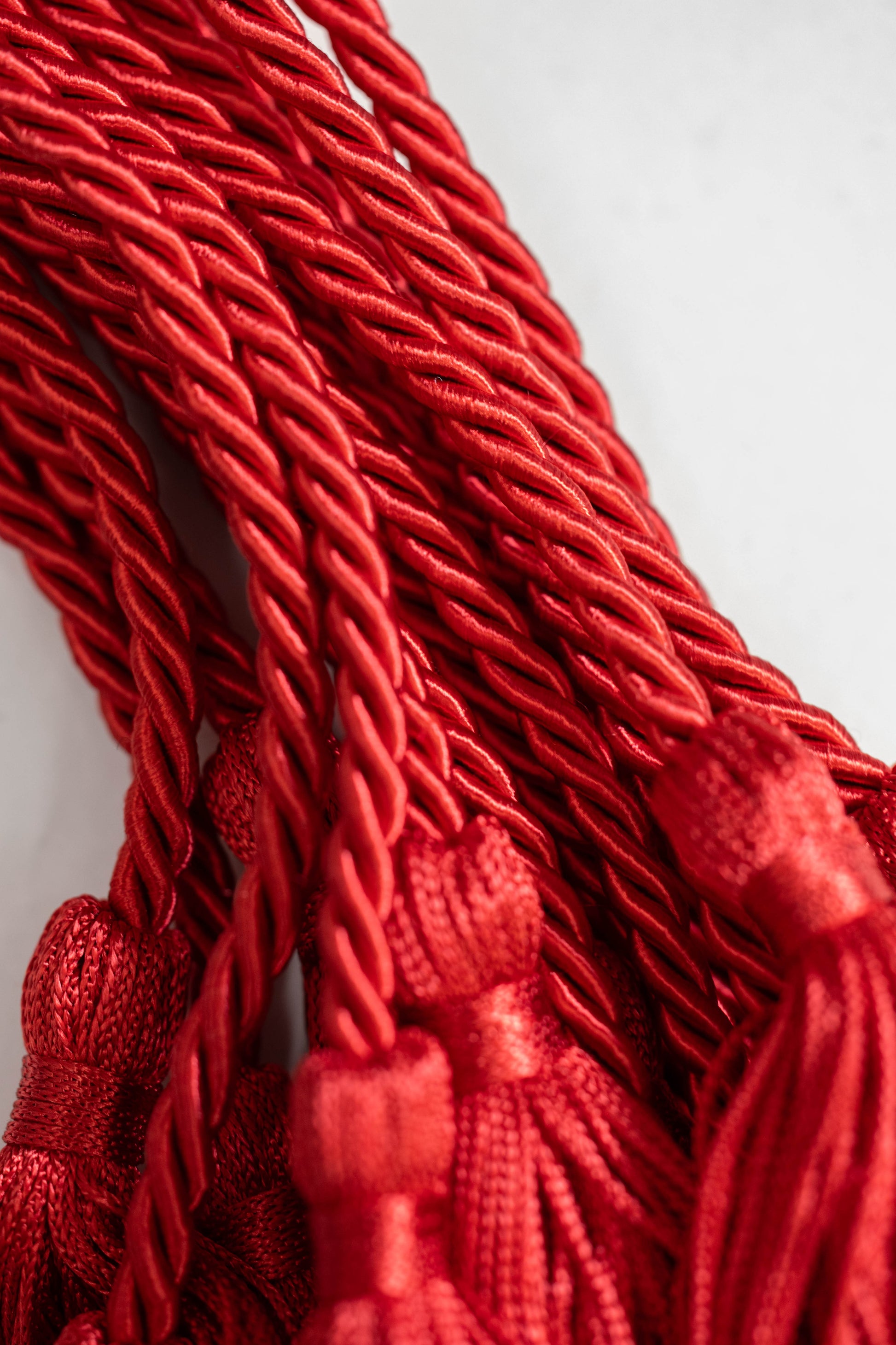 RED GRADUATION CORD, HONOR CORD SOLID