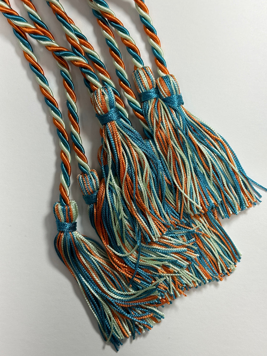 MING BLUE, MINT, ORANGE GRADUATION CORD, HONOR CORD