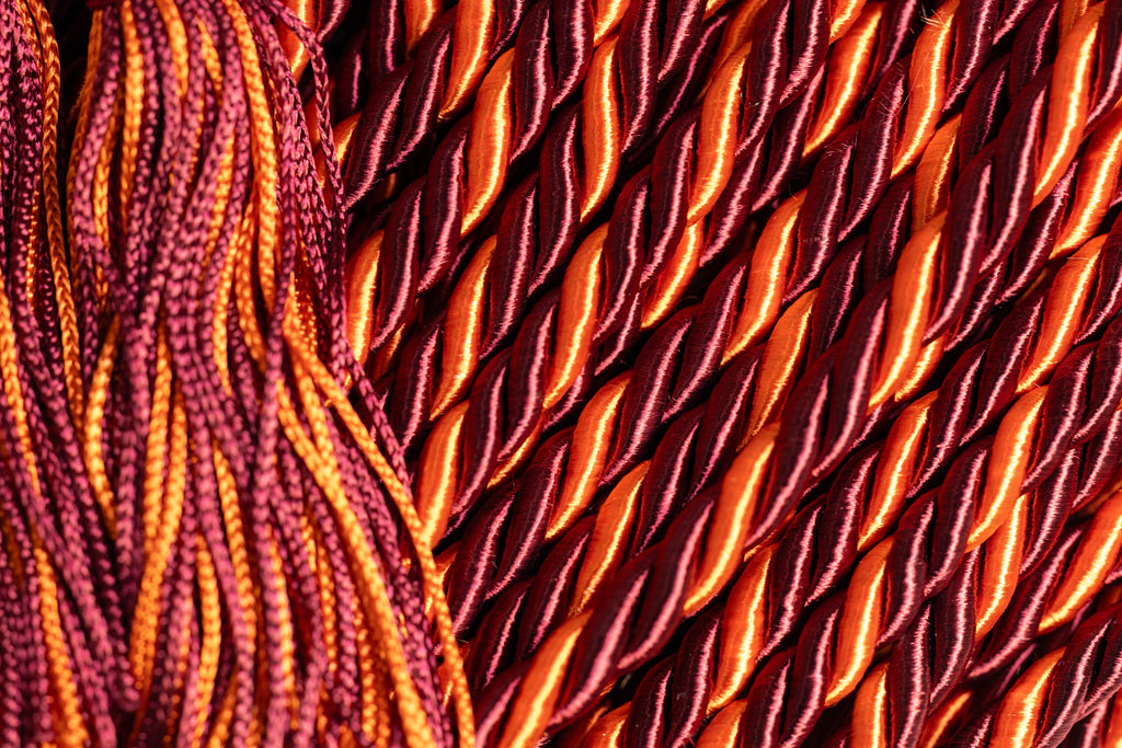 MAROON #4, MAROON, ORANGE GRADUATION CORD, HONOR CORD