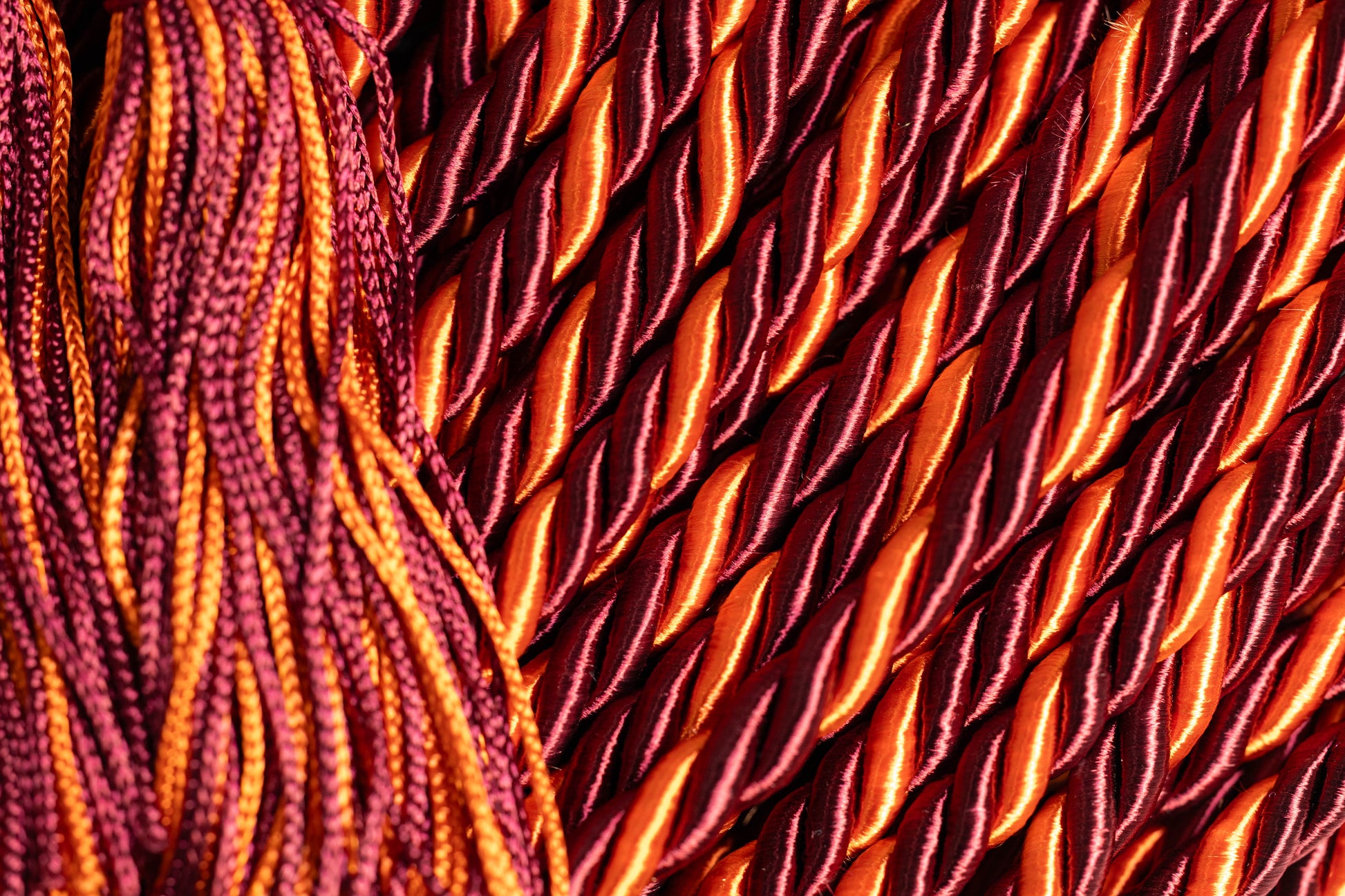 MAROON #4, MAROON, ORANGE GRADUATION CORD, HONOR CORD