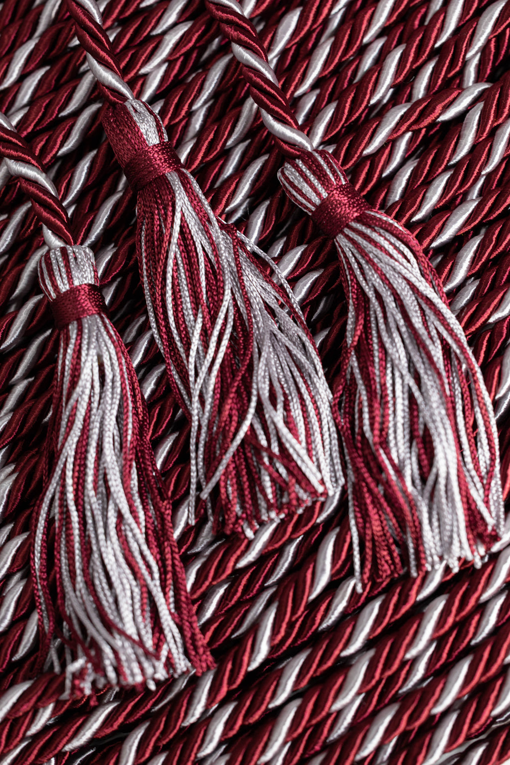 MAROON #4, MAROON, SILVER, GOLD GRADUATION CORD, HONOR CORD (Copy)