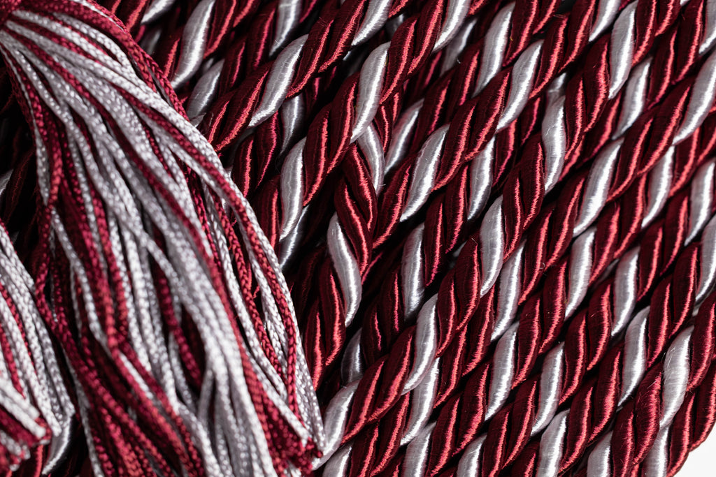 MAROON #4, MAROON, SILVER, GOLD GRADUATION CORD, HONOR CORD (Copy)