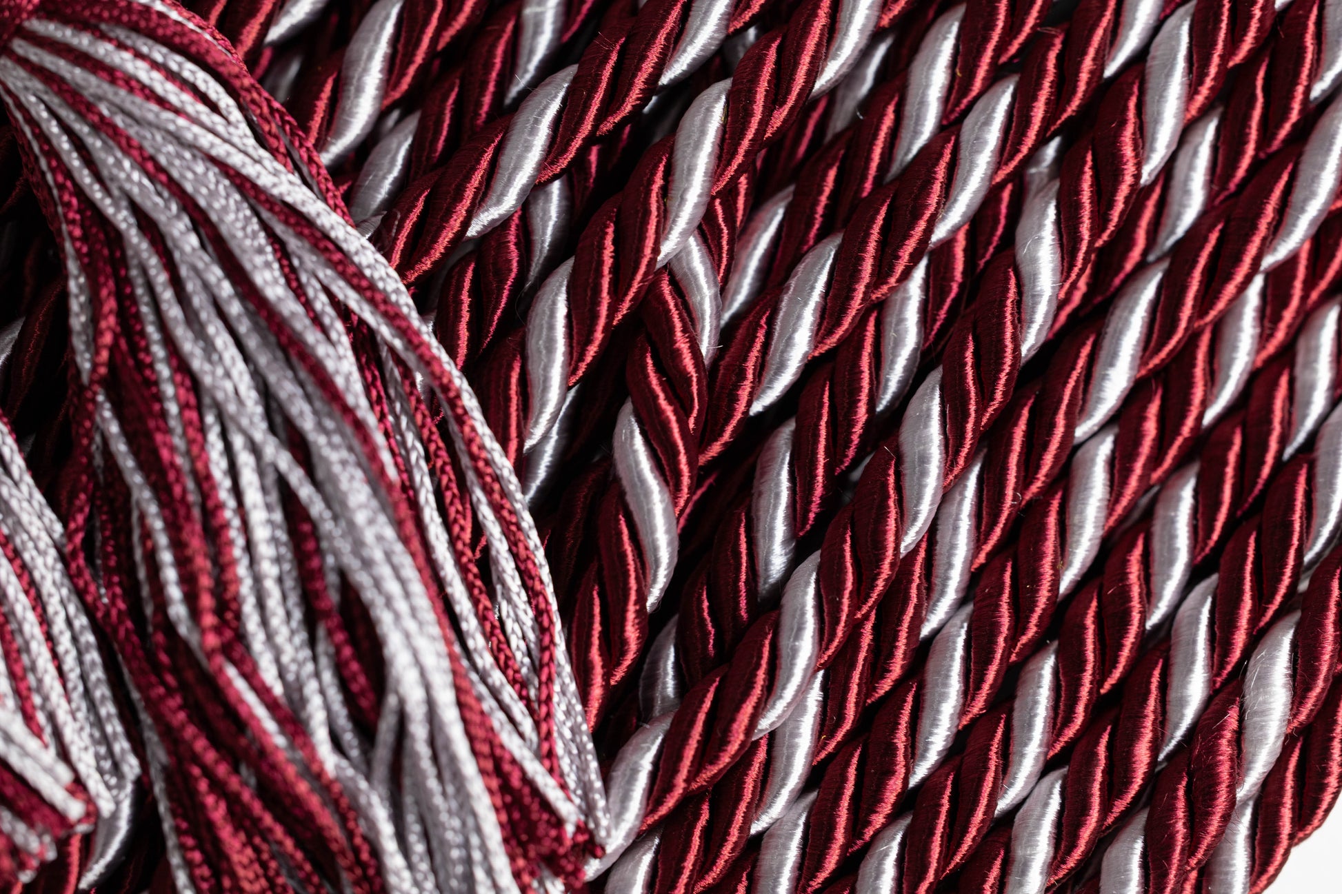 MAROON #4, MAROON, SILVER, GOLD GRADUATION CORD, HONOR CORD (Copy)
