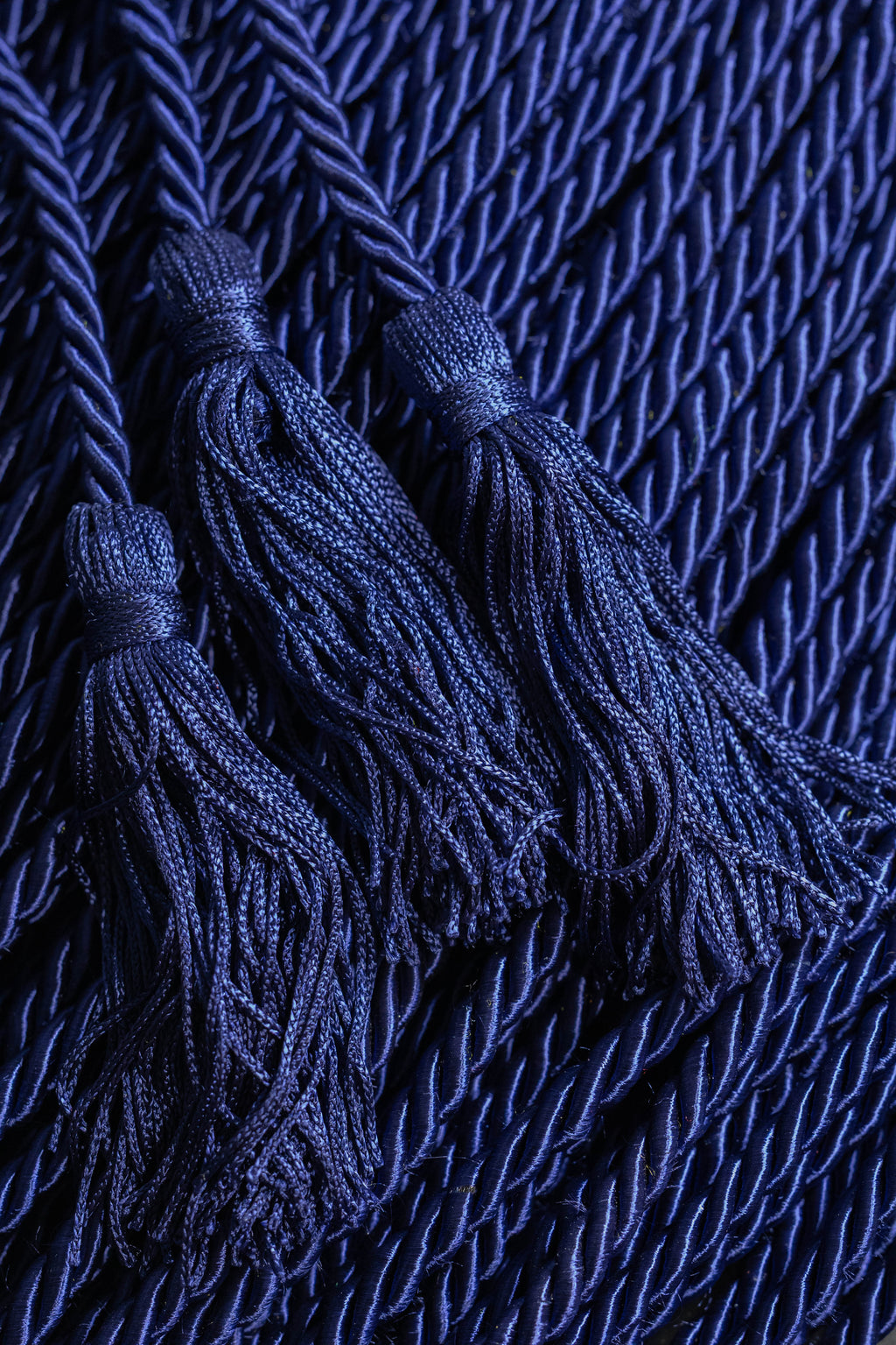 NAVY GRADUATION CORD, HONOR CORD SOLID