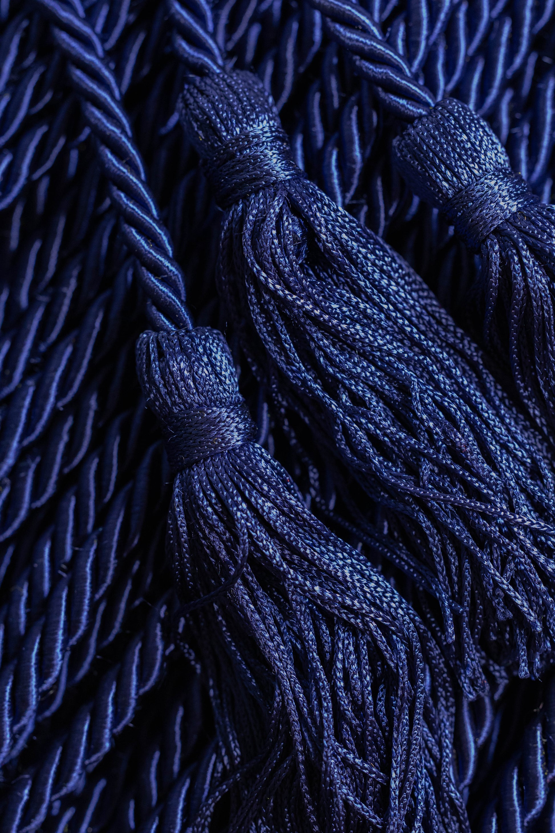 NAVY GRADUATION CORD, HONOR CORD SOLID