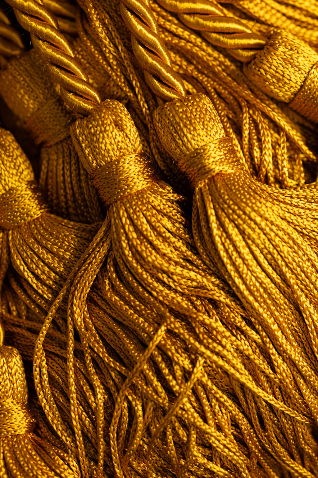 OLD GOLD GRADUATION CORD, HONOR CORD SOLID