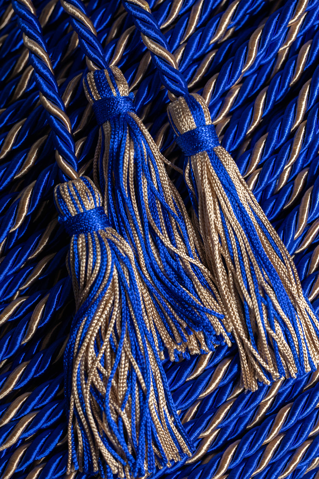 ROYAL BLUE, ROYAL BLUE, DRAB GRADUATION CORD, HONOR CORD