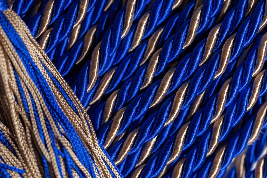 ROYAL BLUE, ROYAL BLUE, DRAB GRADUATION CORD, HONOR CORD
