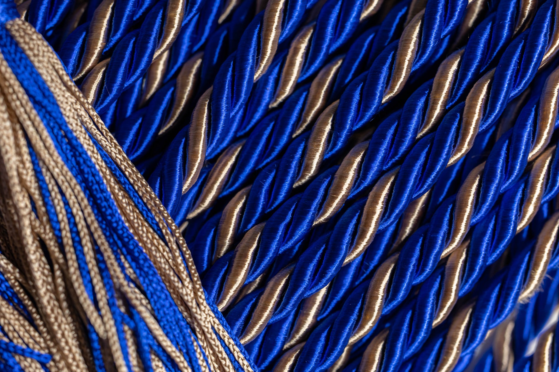 ROYAL BLUE, ROYAL BLUE, DRAB GRADUATION CORD, HONOR CORD