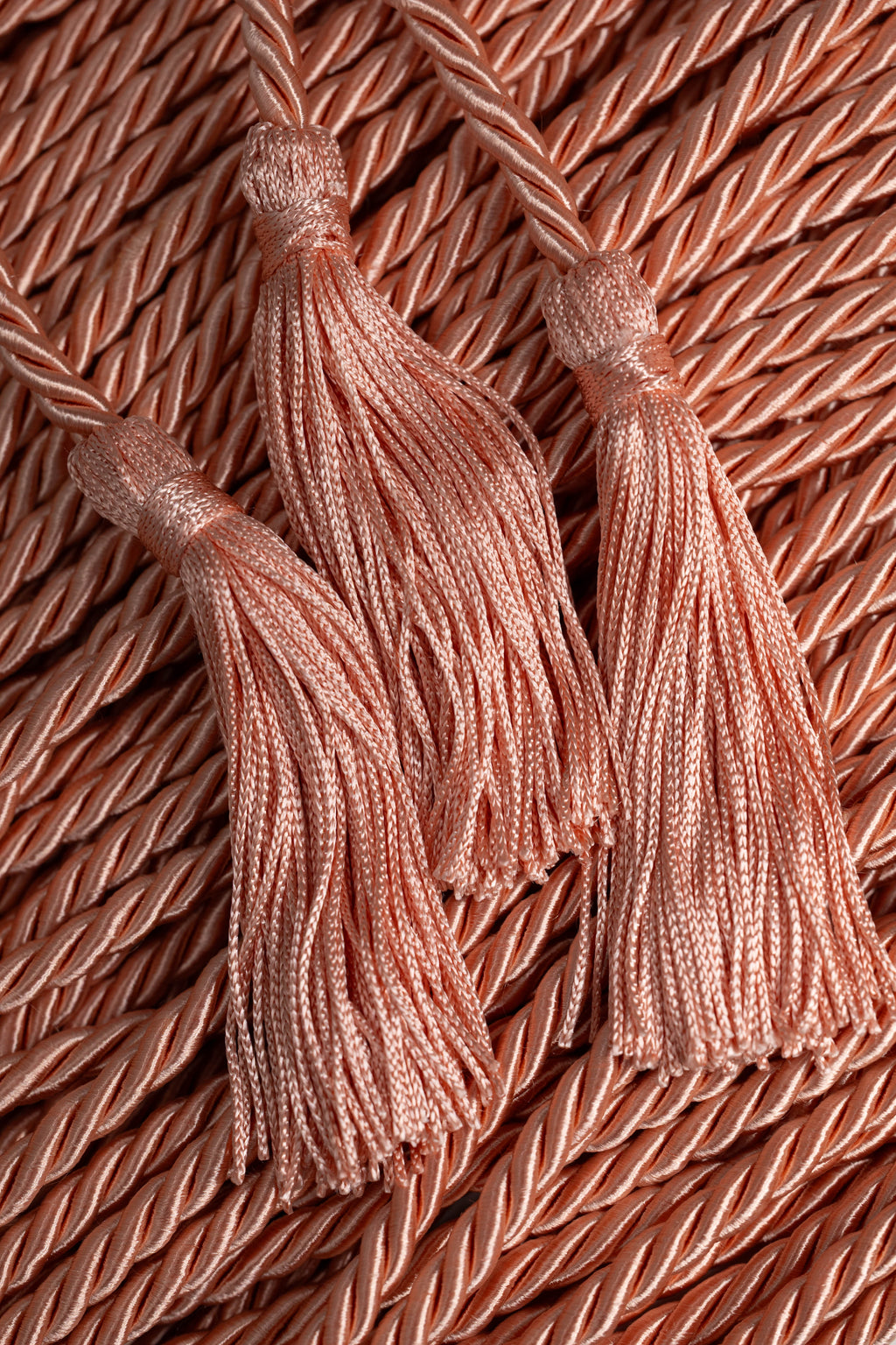 SALMON GRADUATION CORD, HONOR CORD SOLID