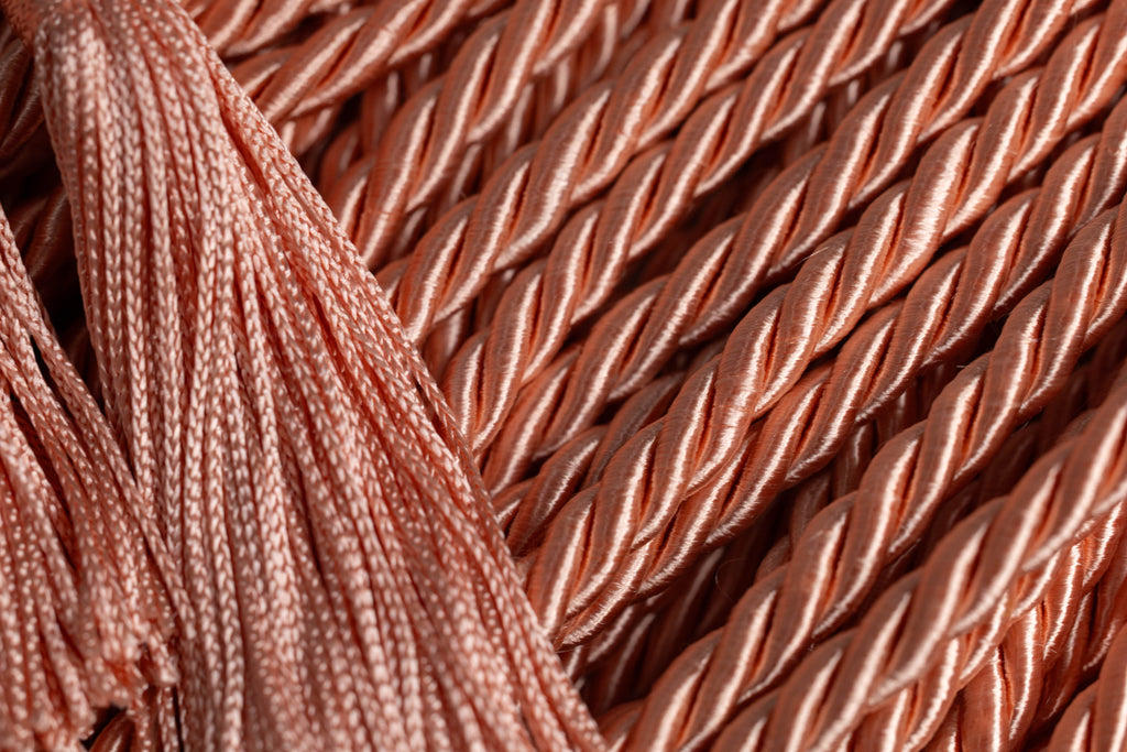 SALMON GRADUATION CORD, HONOR CORD SOLID