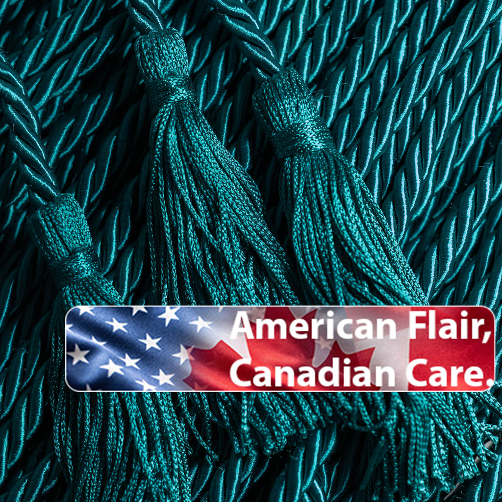 TEAL GRADUATION CORD, HONOR CORD SOLID