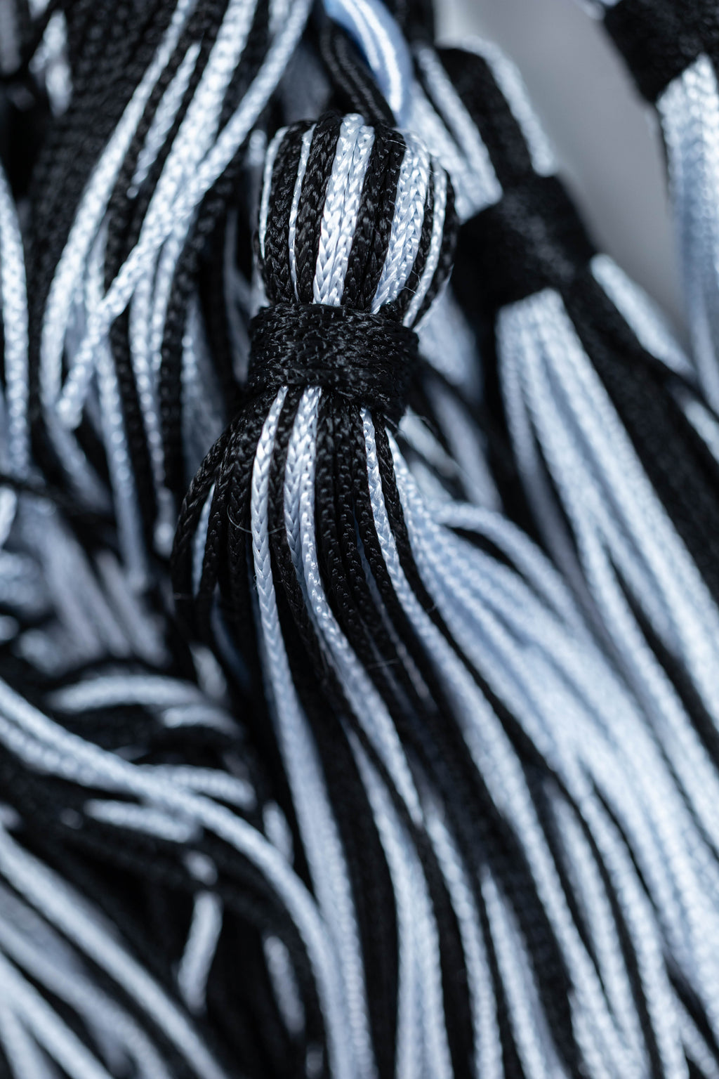 Black, Black, Light Blue Graduation cord, Honor Cord