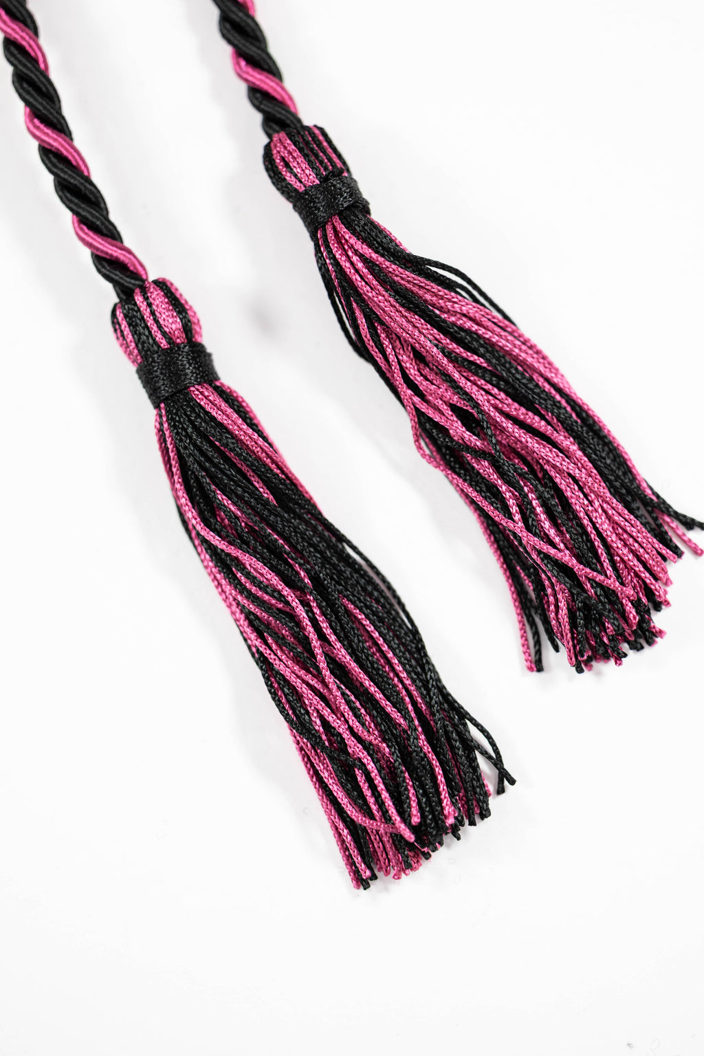 BLACK, BLACK, MAROON GRADUATION CORD, HONOR CORD