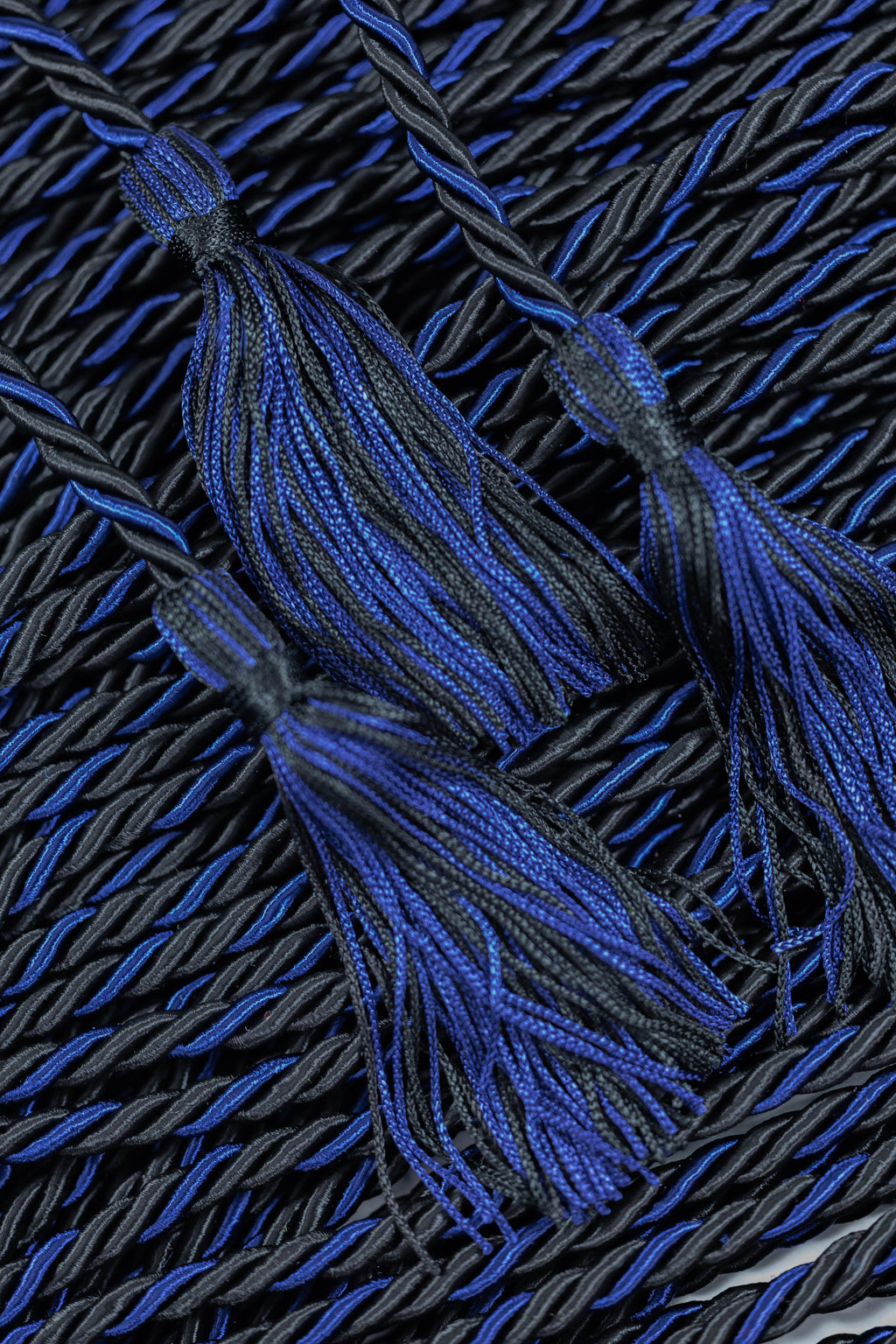 BLACK, BLACK, NAVY GRADUATION CORD, HONOR CORD