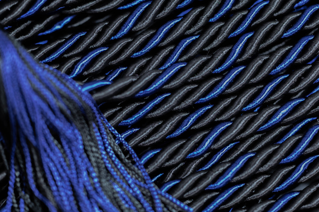 BLACK, BLACK, NAVY GRADUATION CORD, HONOR CORD