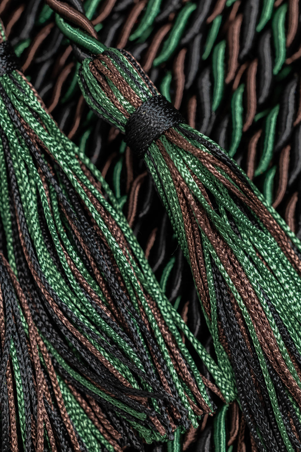 BLACK, BROWN, GREEN GRADUATION CORD, HONOR CORD | ARMY CAMO