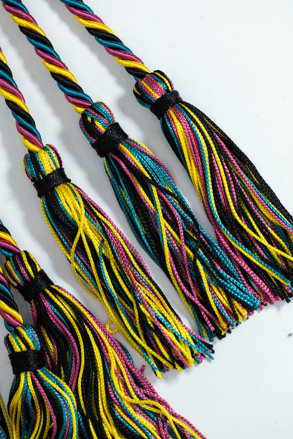 BLACK, GOLD, MAROON, TEAL GRADUATION CORD, HONOR CORD