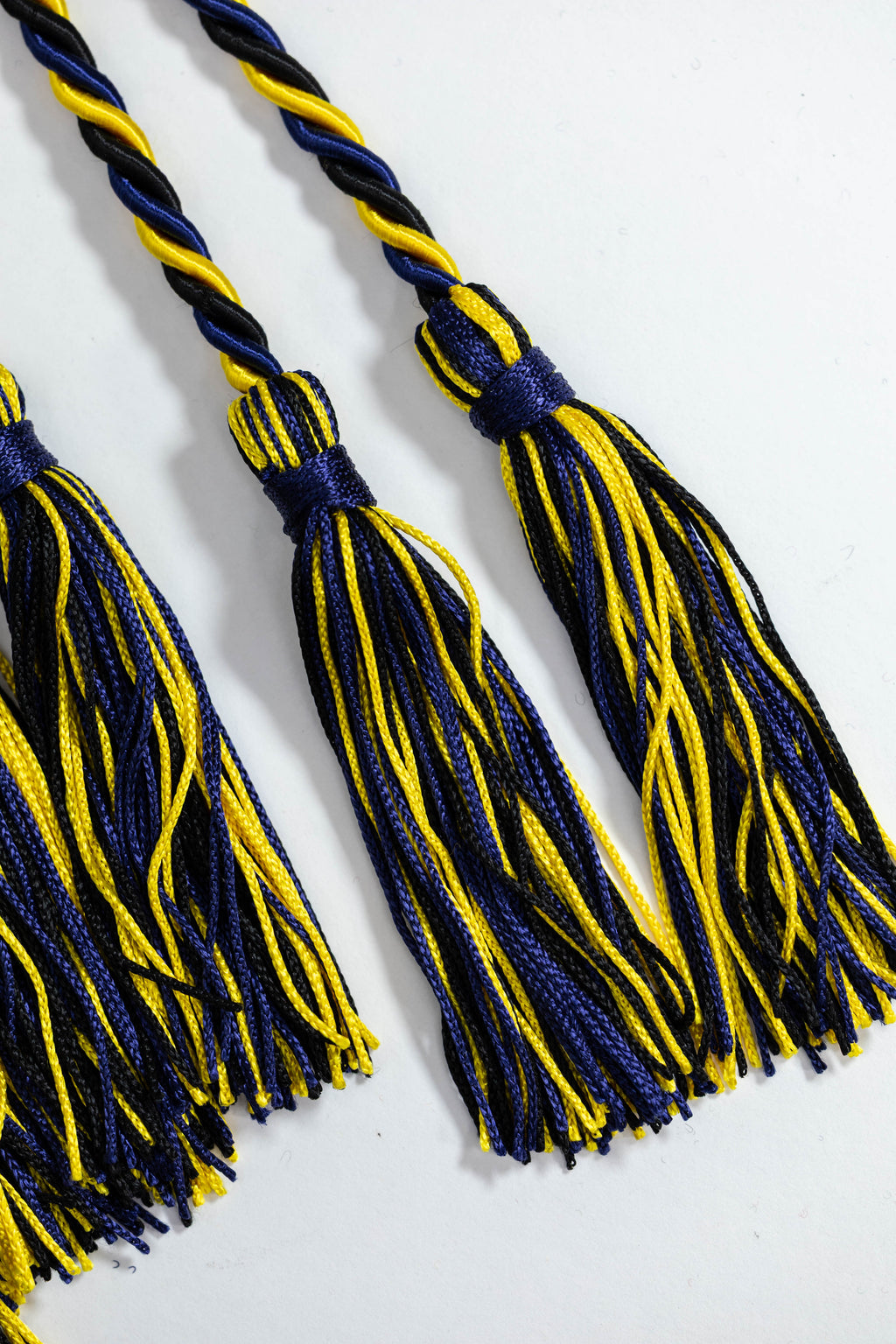 BLACK, GOLD, NAVY GRADUATION CORD, HONOR CORD