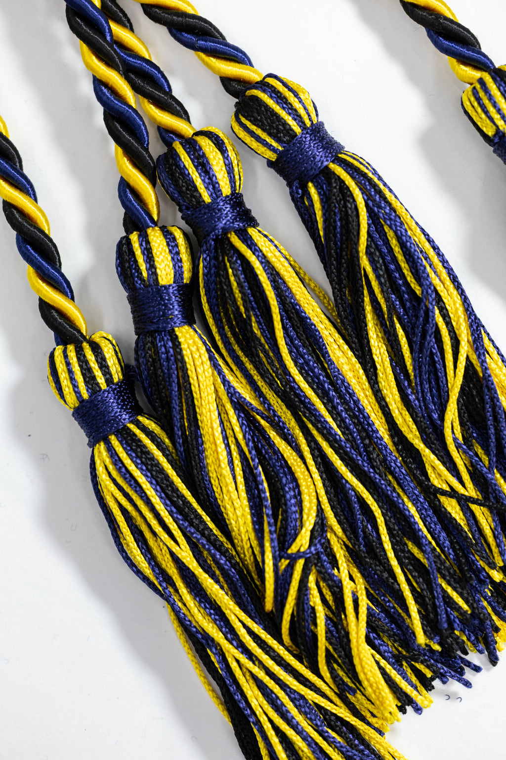 BLACK, GOLD, NAVY GRADUATION CORD, HONOR CORD