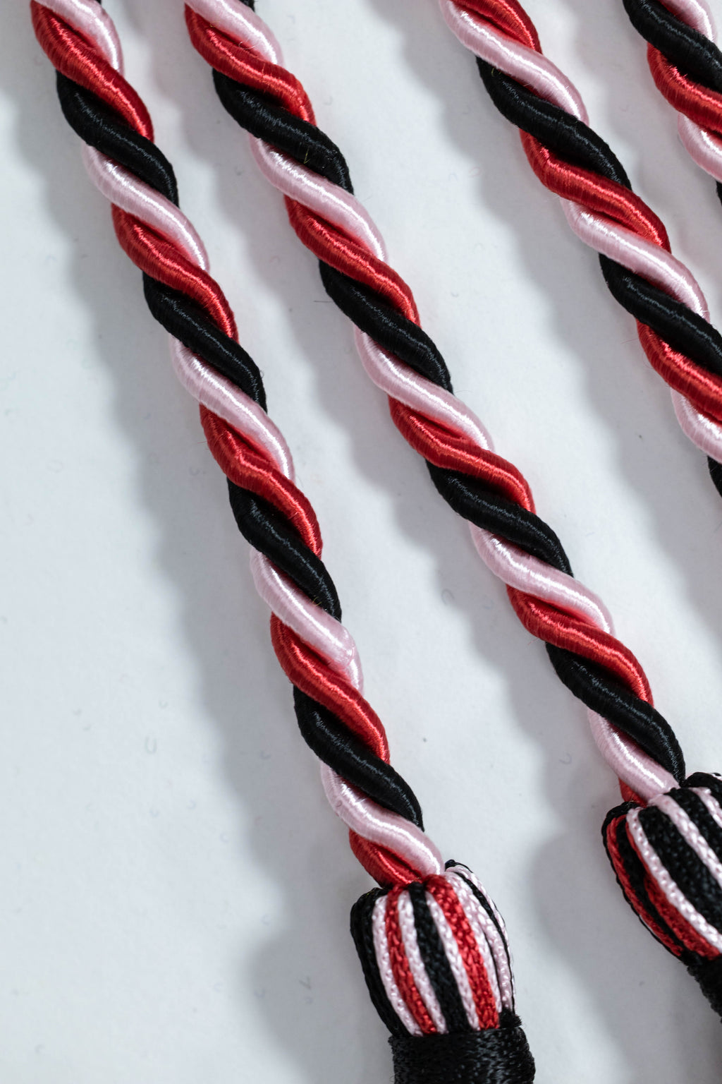 BLACK, PINK, RED GRADUATION CORD, HONOR CORD