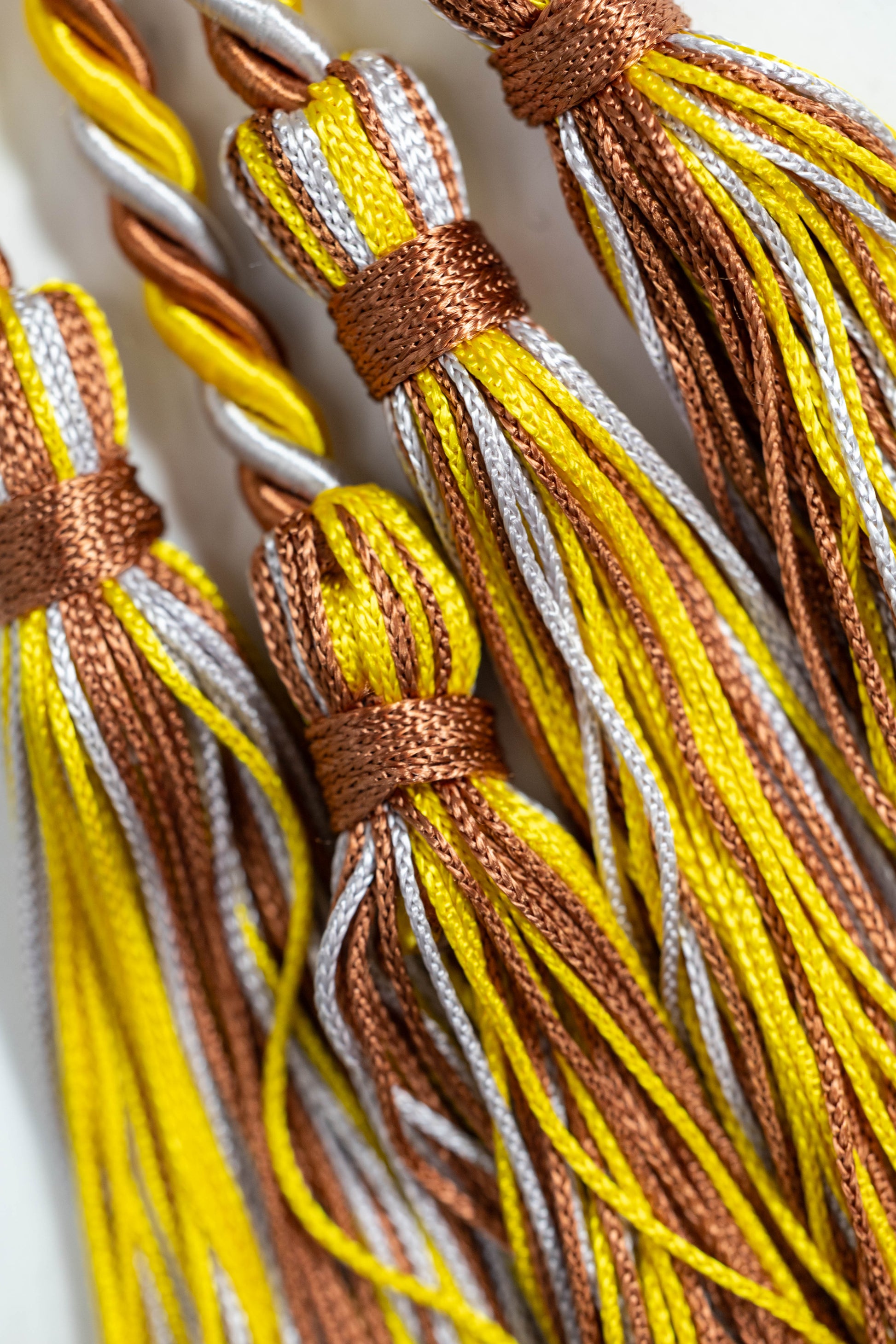 BRONZE, GOLD, SILVER GRADUATION CORD, HONOR CORD