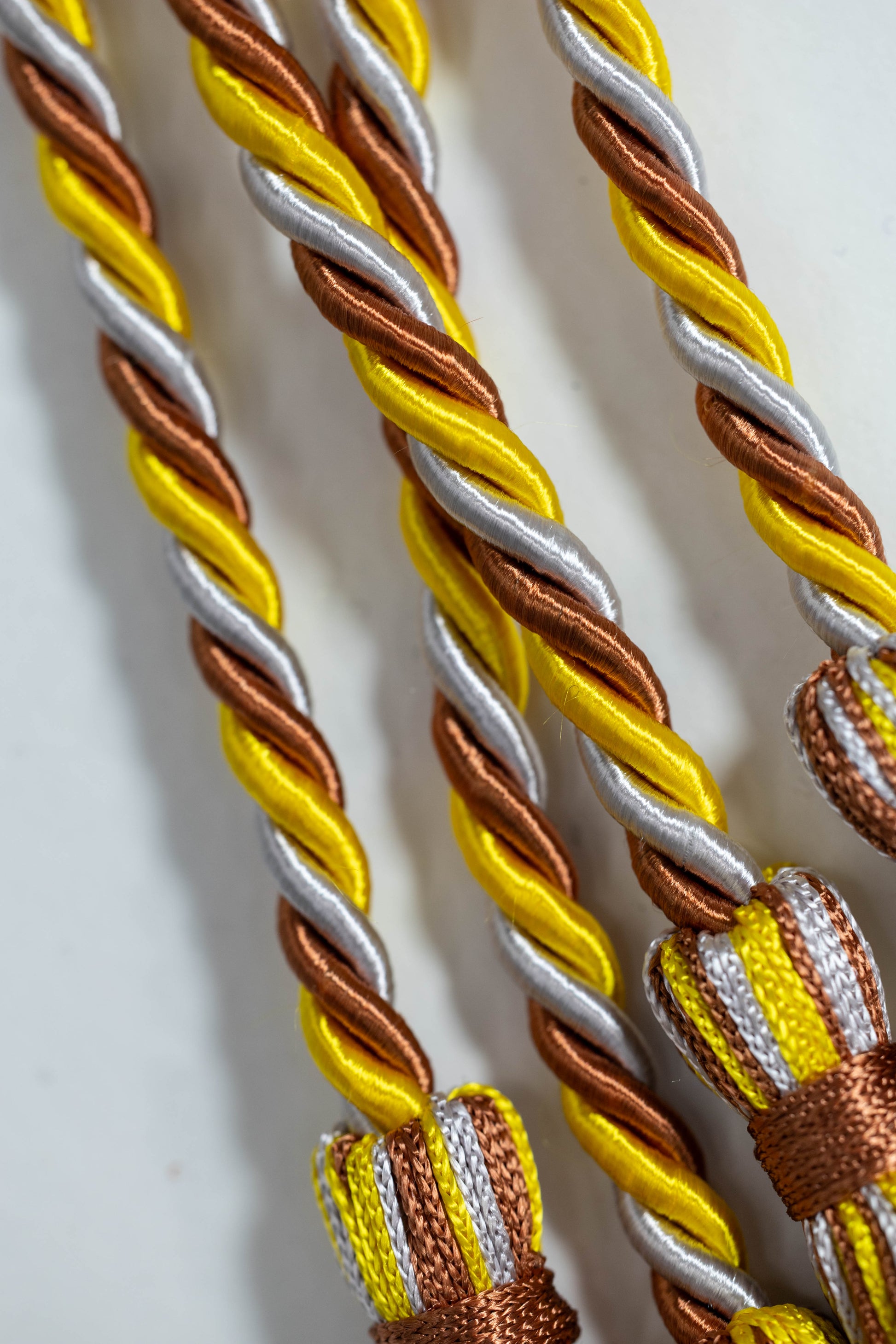 BRONZE, GOLD, SILVER GRADUATION CORD, HONOR CORD