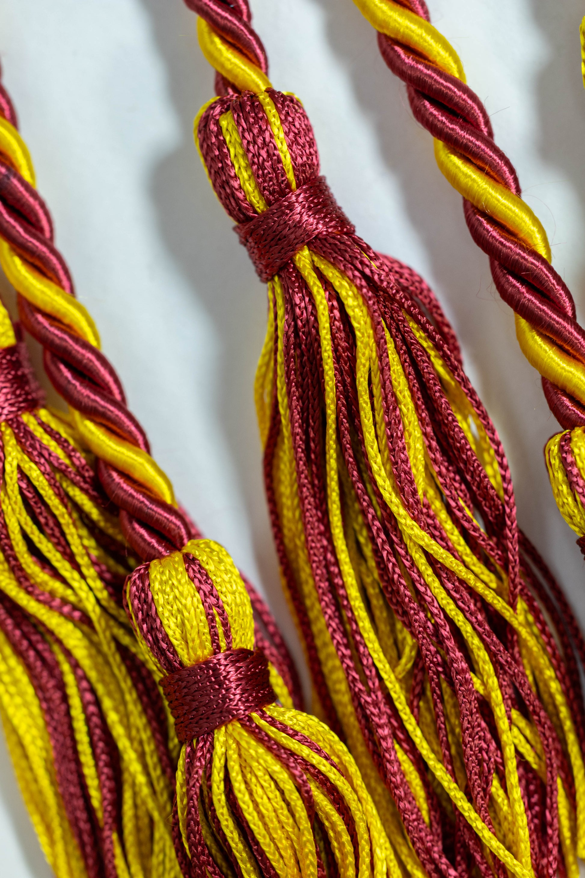 CARDINAL, CARDINAL, GOLD GRADUATION CORD, HONOR CORD