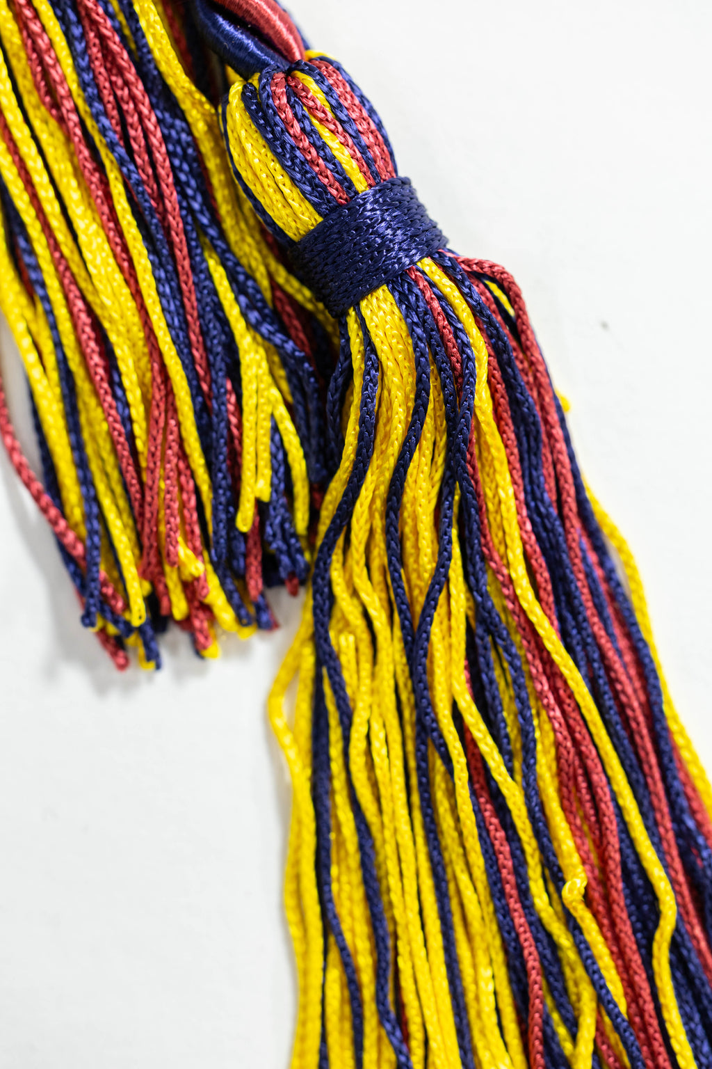 Cardinal, Gold, Navy Graduation cord, Honor Cord