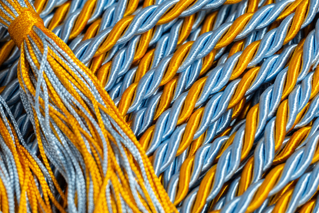 Apricot, Columbia Blue, Columbia Blue Graduation Honor Cord | Columbia University Blue