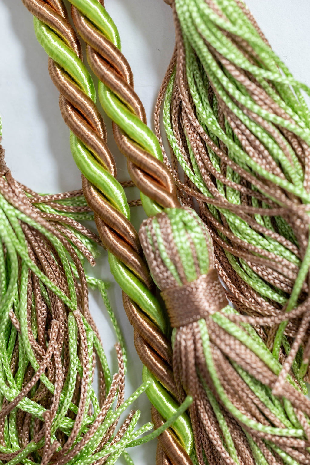 DRAB, DRAB, LIME GREEN GRADUATION CORD, HONOR CORD